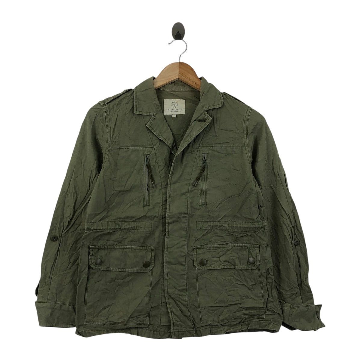 United Arrows UNITED ARROWS Beauty And Youth Parkas Army Outdoor Jacket Size US S / EU 44-46 / 1 - 1 Thumbnail