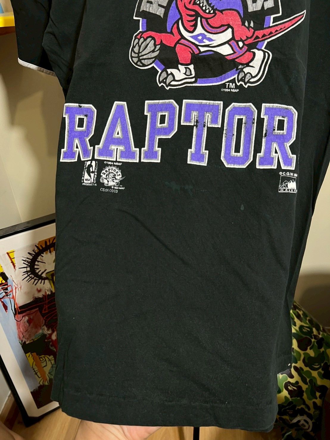 NBA × Vintage Vintage 1994's Toronto Raptors Shirt NBA bnz02 Size US L / EU 52-54 / 3 - 7 Thumbnail