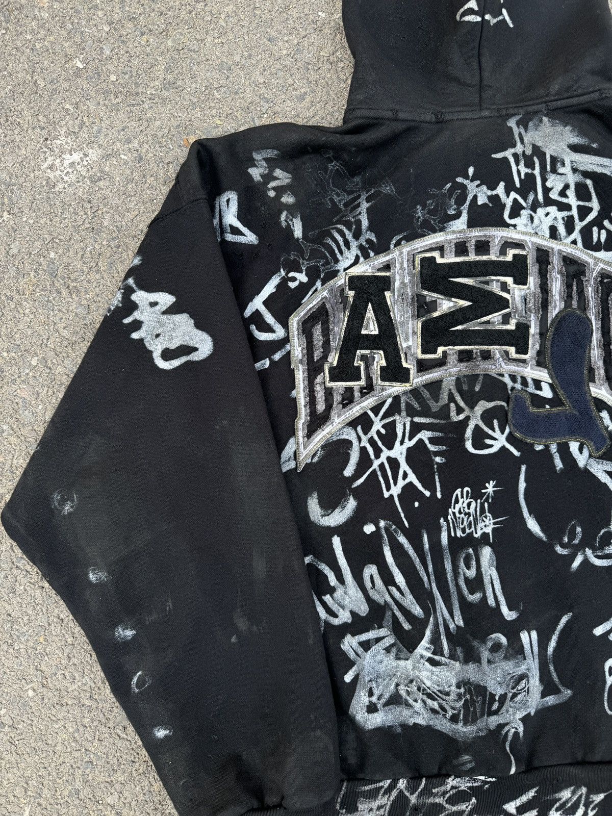Balenciaga Balenciaga Graffiti Zip Hoodie Black Sz.S Size US S / EU 44-46 / 1 - 8 Thumbnail