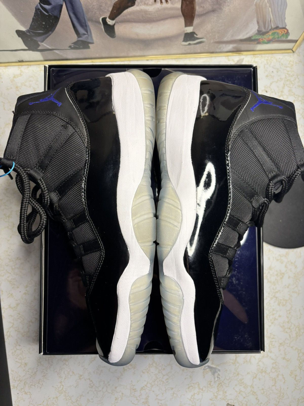 Jordan Brand Jordan Retro 11 ‘space jam’ Size US 12 / EU 45 - 4 Thumbnail