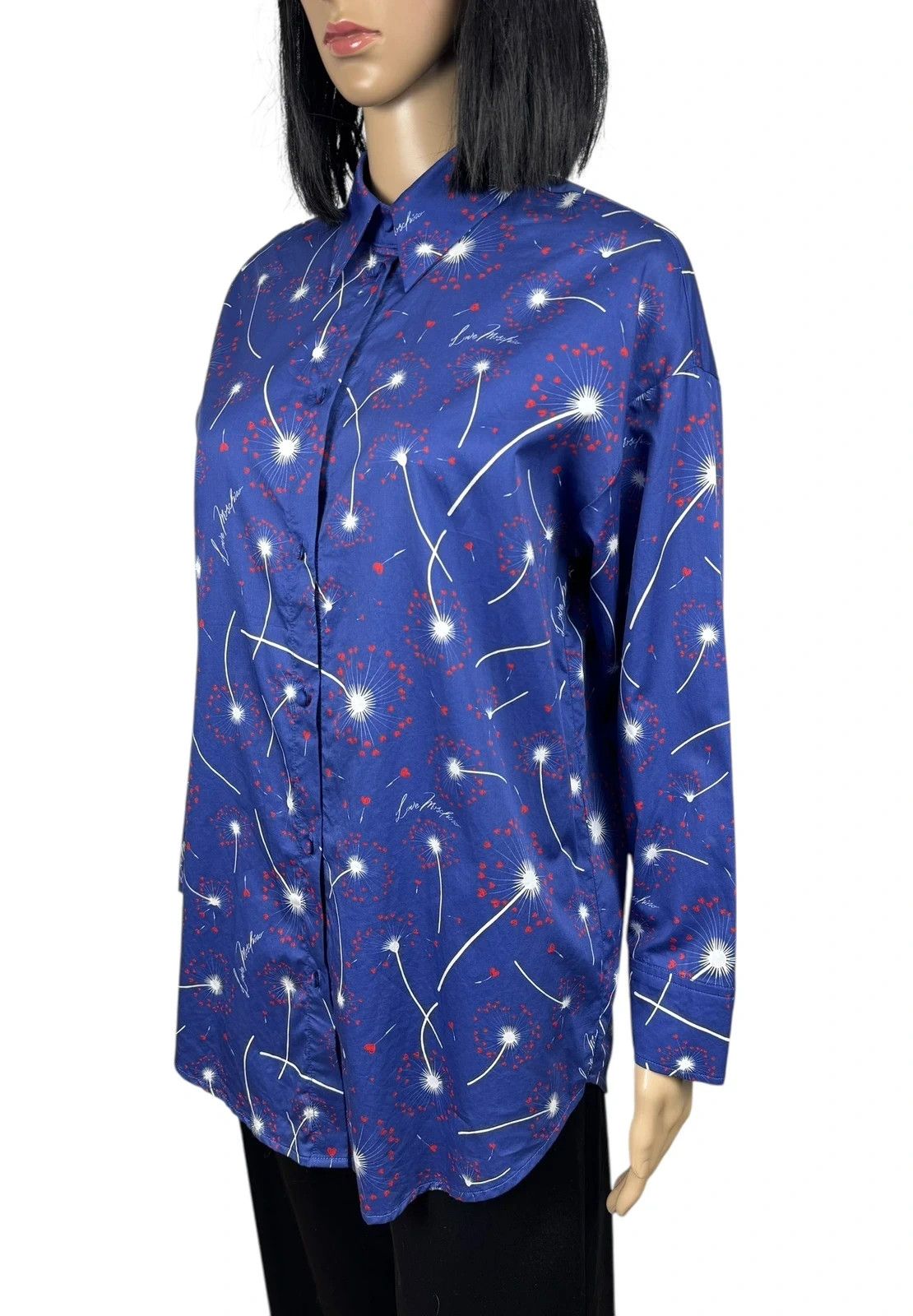 Love Moschino Love Moschino Printed Shirt Collared size US4 I40 Size S / US 4 / IT 40 - 4 Thumbnail