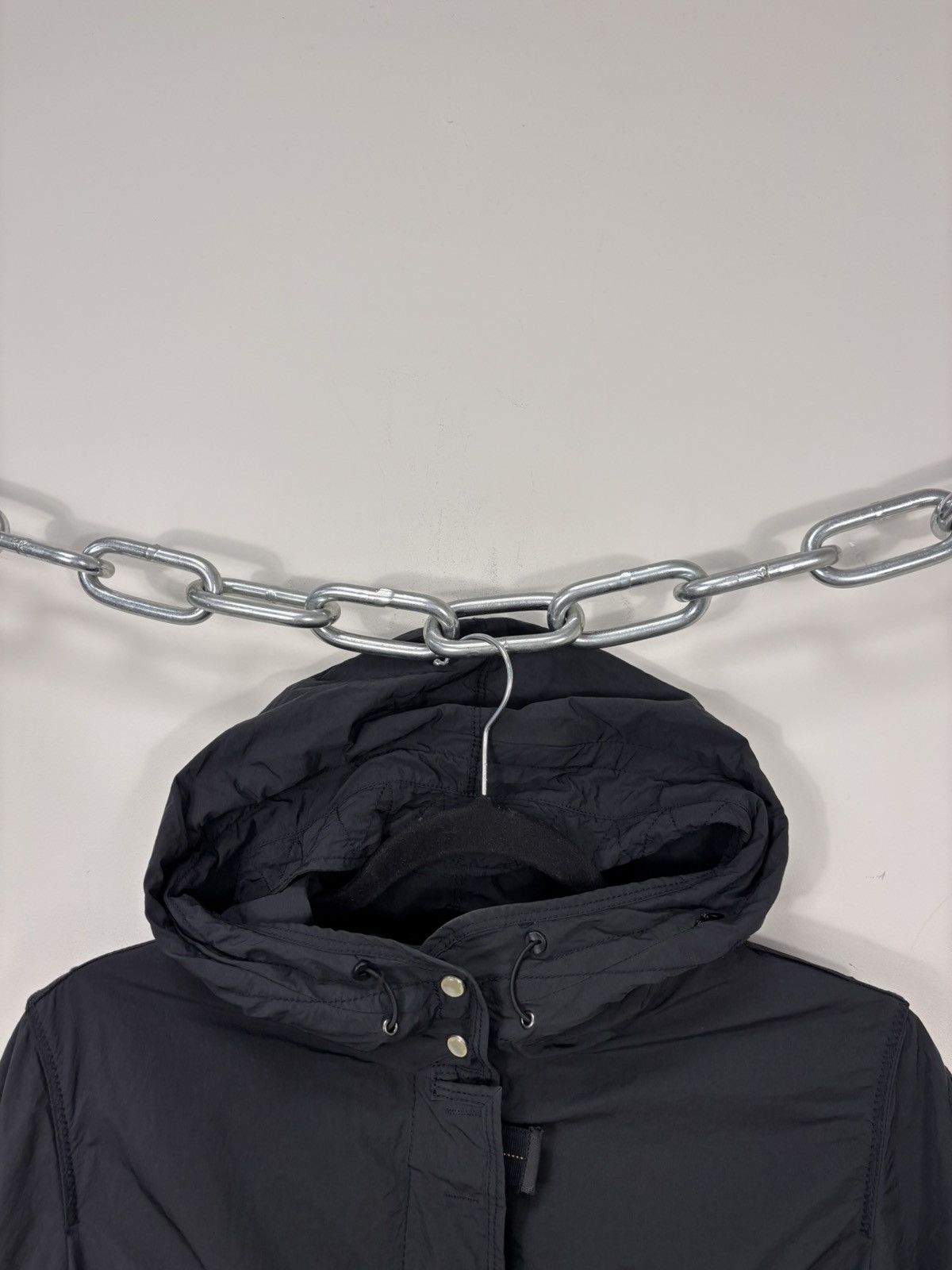 Parajumpers Parajumpers Women’s Mary Todd Black Windbreaker Jacket Coat Size M / US 6-8 / IT 42-44 - 5 Thumbnail