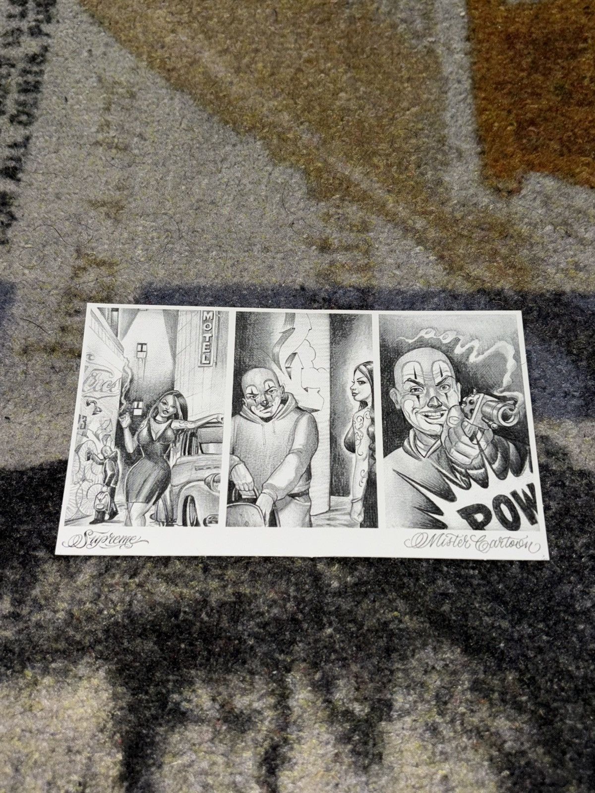 Supreme Supreme Powtoon Cartoon Sticker Size ONE SIZE - 1 Thumbnail