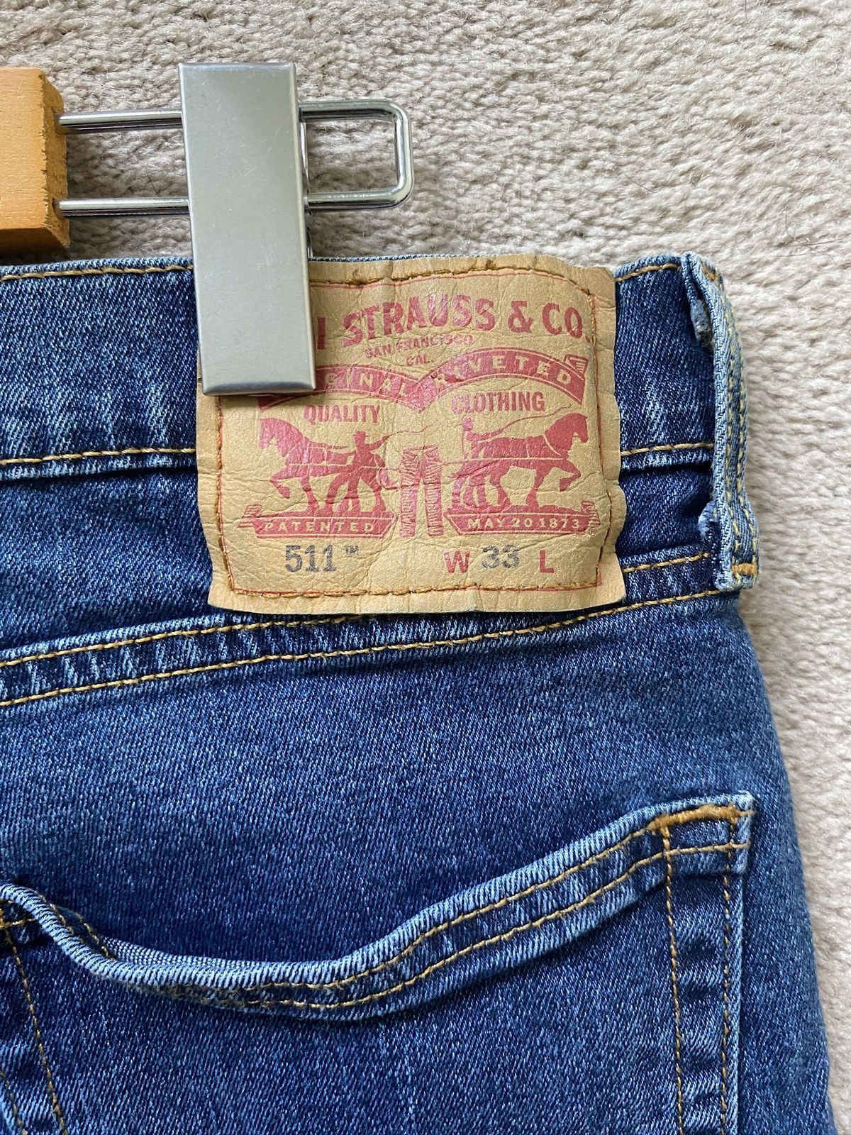 Levi's Levis denim shorts Size US 33 - 3 Thumbnail