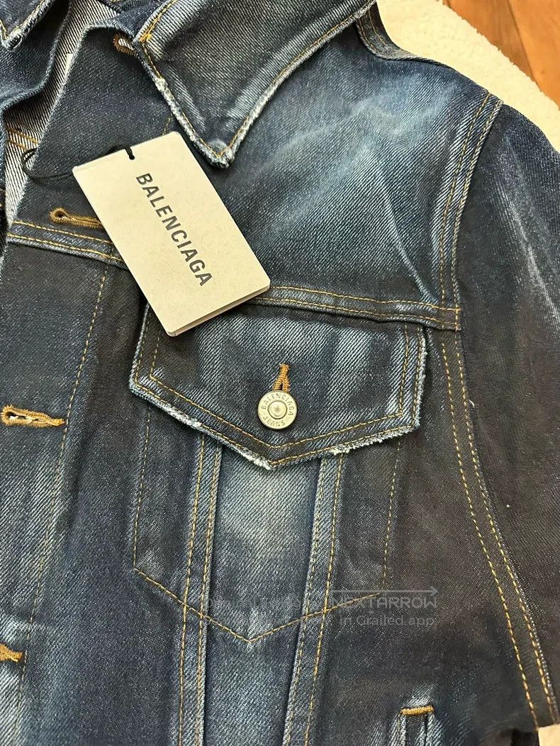 Balenciaga Balenciaga Female denim jacket Size XS / US 0-2 / IT 36-38 - 4 Thumbnail