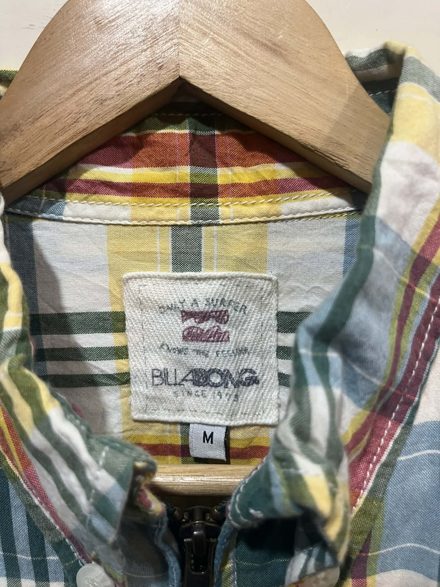 Billabong Billabong Surfboard Plaid Jacket Kangaroo Logo Size US M / EU 48-50 / 2 - 5 Thumbnail