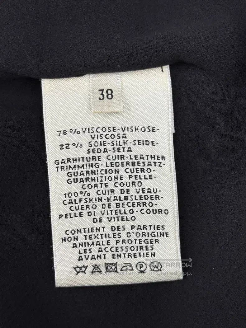 Hermes Hermes Black tie-waist long skirt Size XS / US 0-2 / IT 36-38 - 5 Thumbnail