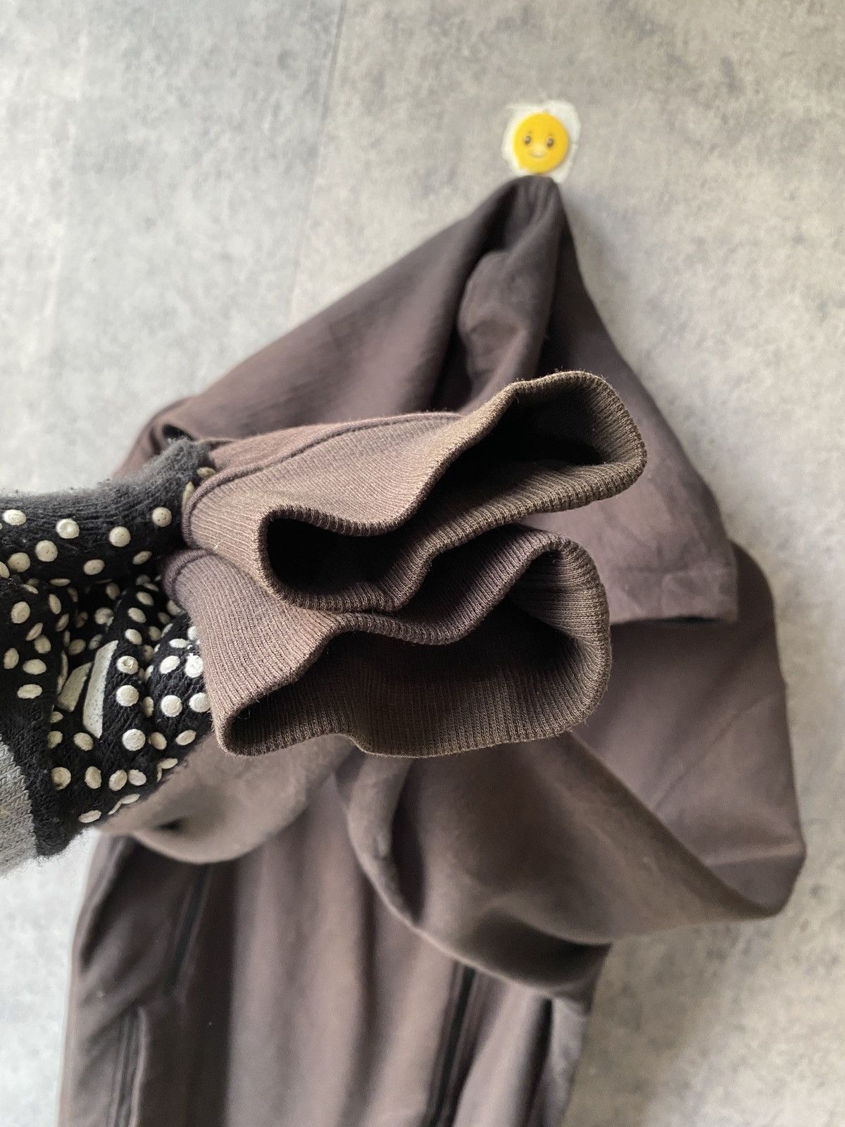 Helmut Lang Helmut Lang Body Elongated Zip SWS Faded Black Hoodie Size US S / EU 44-46 / 1 - 10 Thumbnail