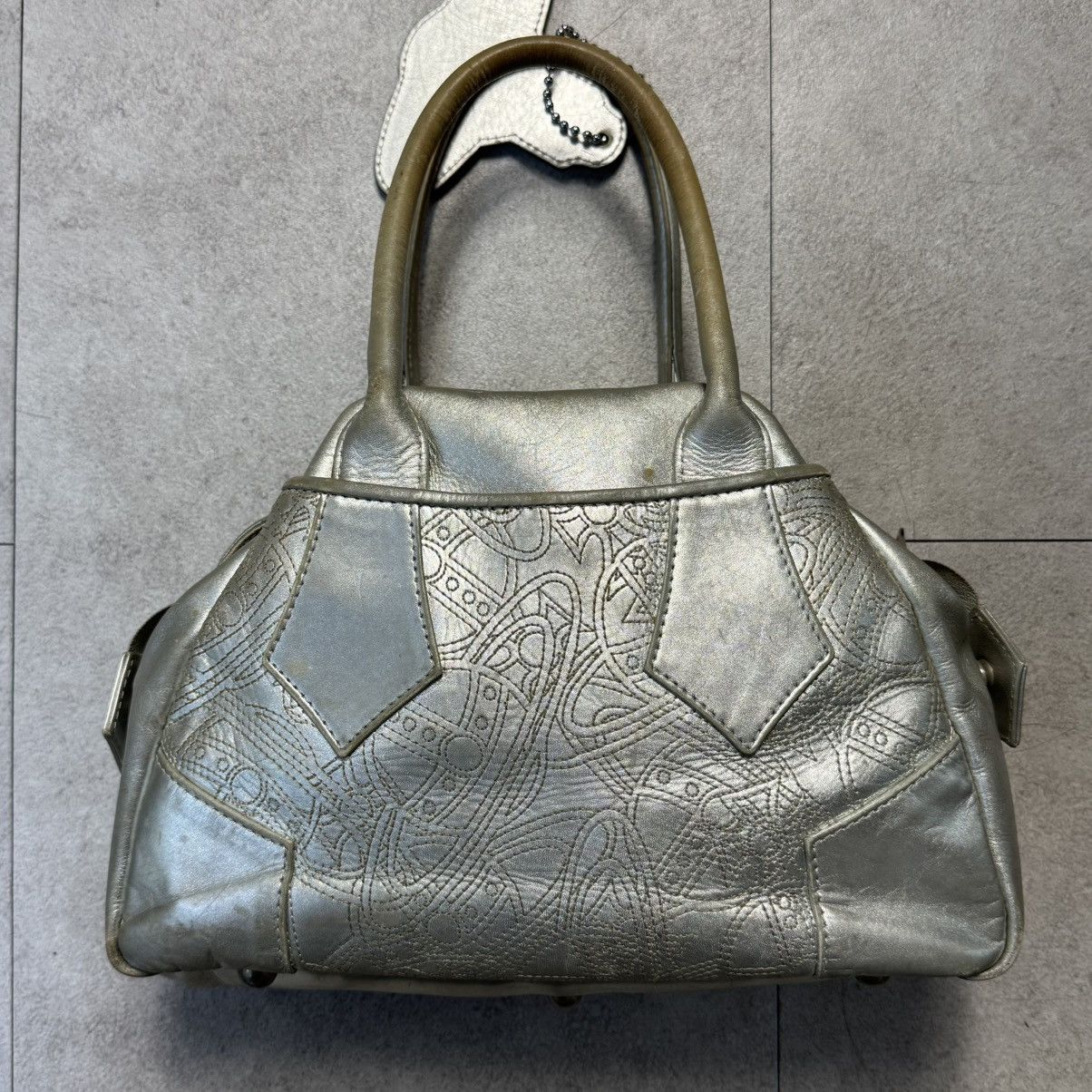 Vivienne Westwood vivienne westwood orb Yasmine Silver Hand Bag Size ONE SIZE - 2 Thumbnail