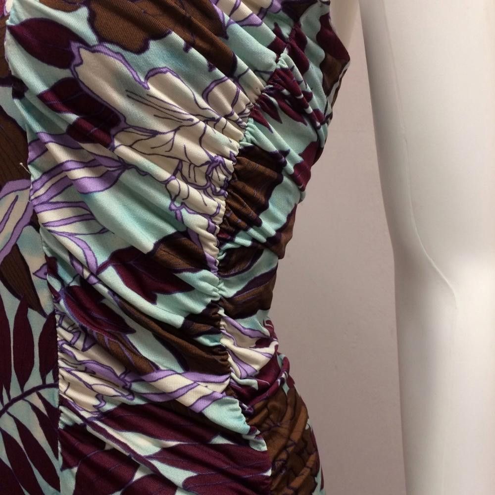 Designer Yes London Floral T Back Dress Size M / US 6-8 / IT 42-44 - 6 Thumbnail