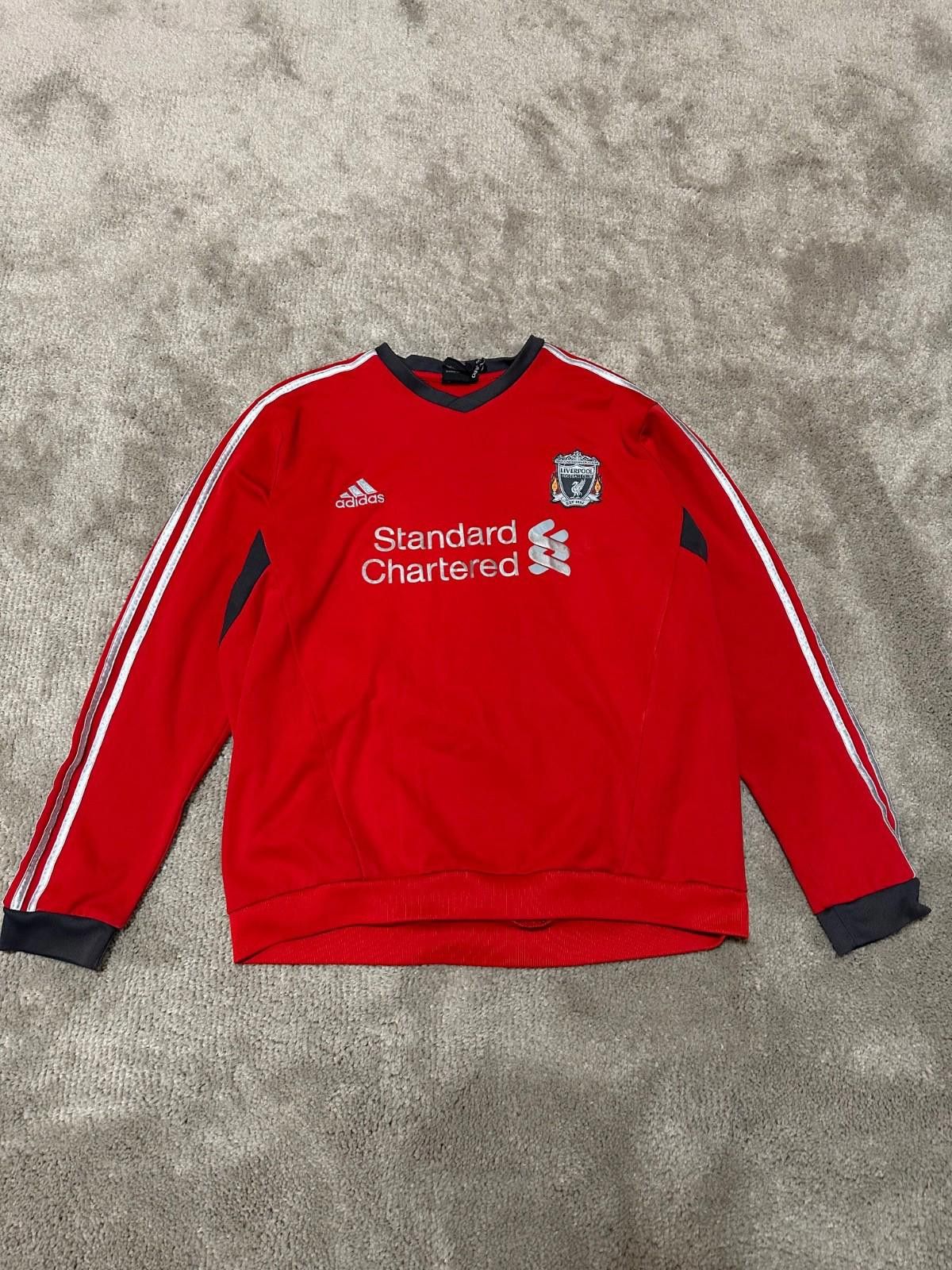 Adidas LIVERPOOL 2011/12 TRAINING FOOTBAL SOCCER SWEATSHIRT ADIDAS Size US XL / EU 56 / 4 - 1 Thumbnail