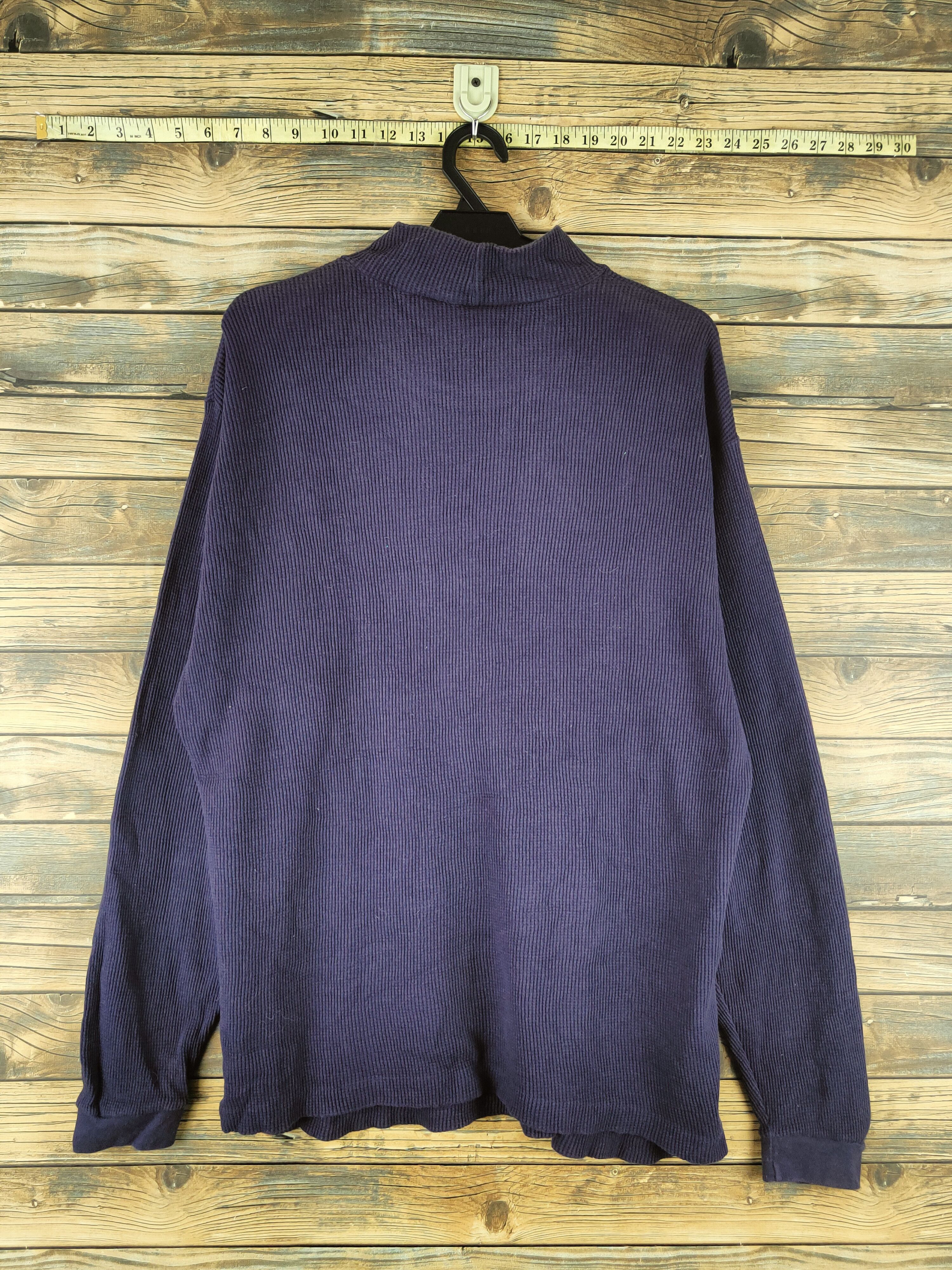 L.L. Bean DL L.L.Bean Navy Knitwear Sweatshirts #46-380 Size US M / EU 48-50 / 2 - 7 Thumbnail