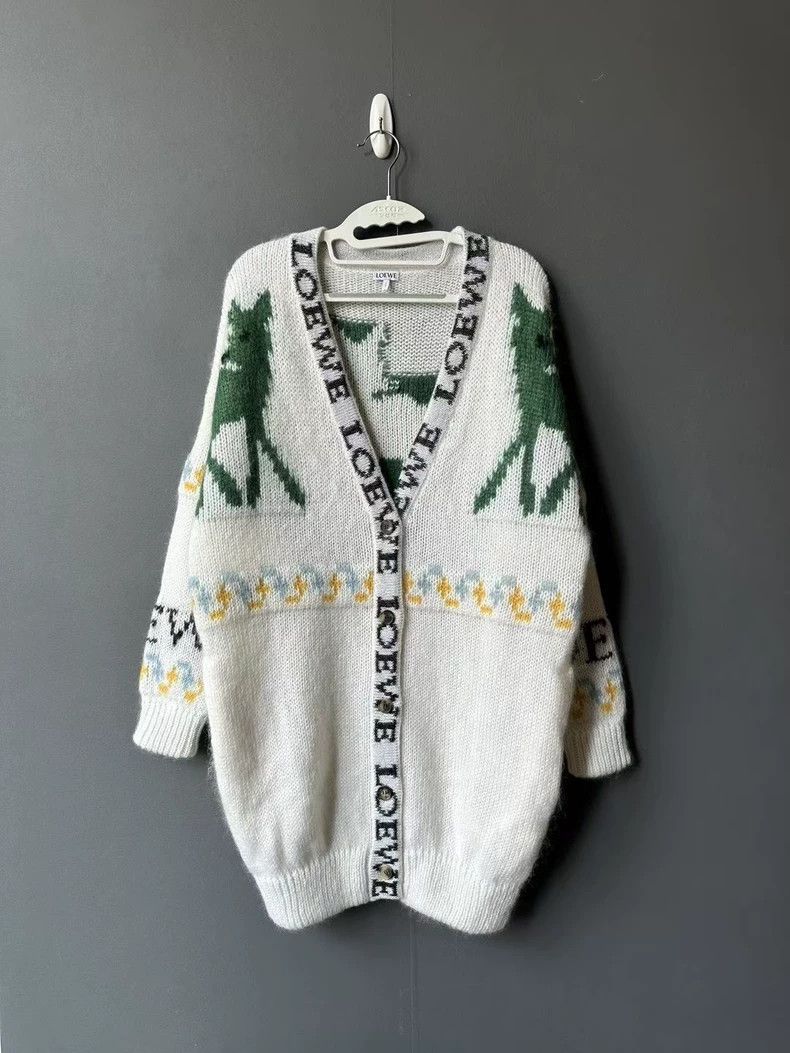 Loewe loewe Knitted cardigan 2505-Nextarrow Size US XS / EU 42 / 0 - 1 Thumbnail