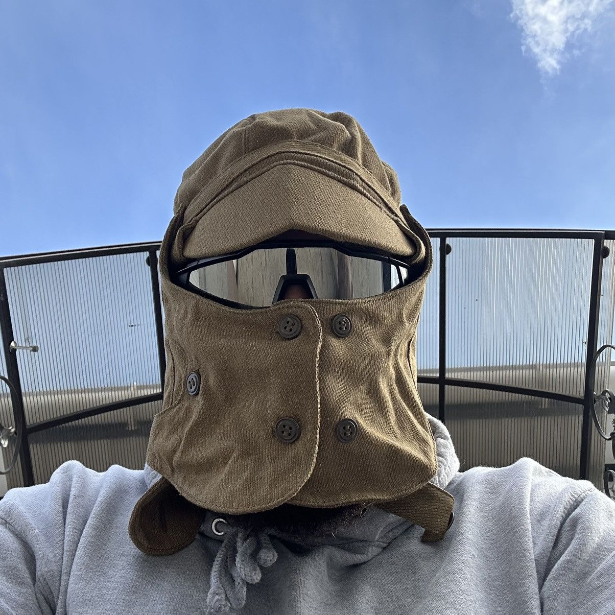 If Six Was Nine × Japanese Brand Vintage OKZK Cap Balaclava USSR Afghanistan 70s Y2K Crazyy Size ONE SIZE - 9 Thumbnail