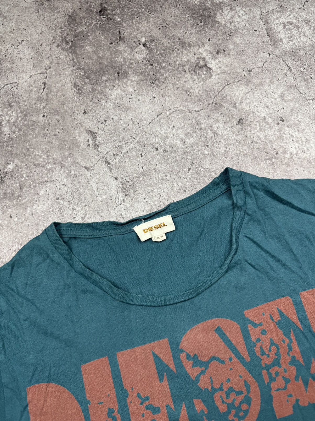 Diesel AVANT GARDE DIESEL RAINSTORM VINTAGE Y2K JAPANESSE T SHIRT Size US XL / EU 56 / 4 - 3 Thumbnail