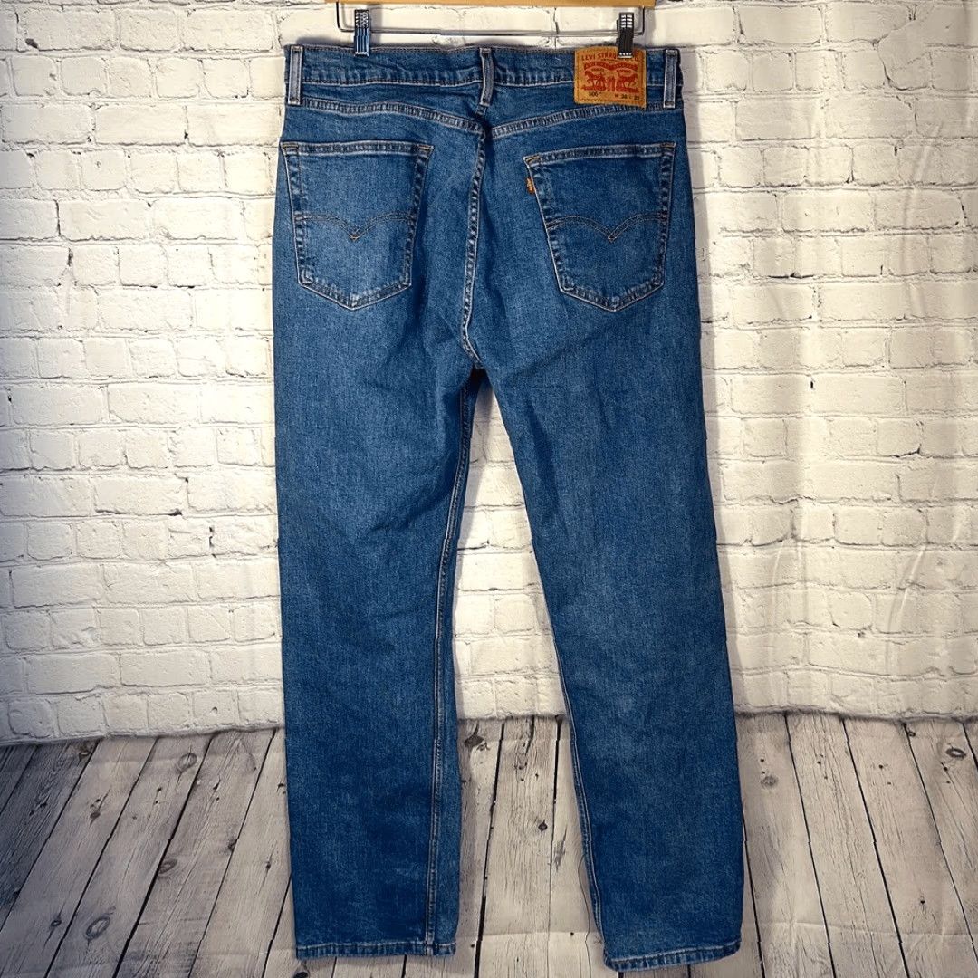 Levi's Levi’s Mens 505 Straight Jeans W36 L32 Denim Blue Regular Jeans Straight Mens 505 Levi’s Men’s Jeans 36x32 Blue Denim Size US 36 / EU 52 - 7 Thumbnail