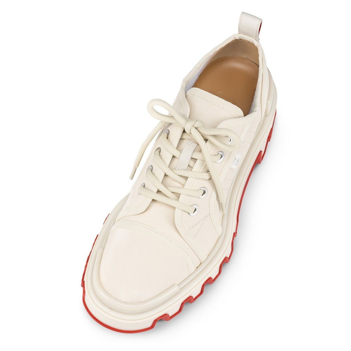 Christian Louboutin o1s1wg110226 Sneakers in Beige Size US 7 / EU 40 - 2 Thumbnail