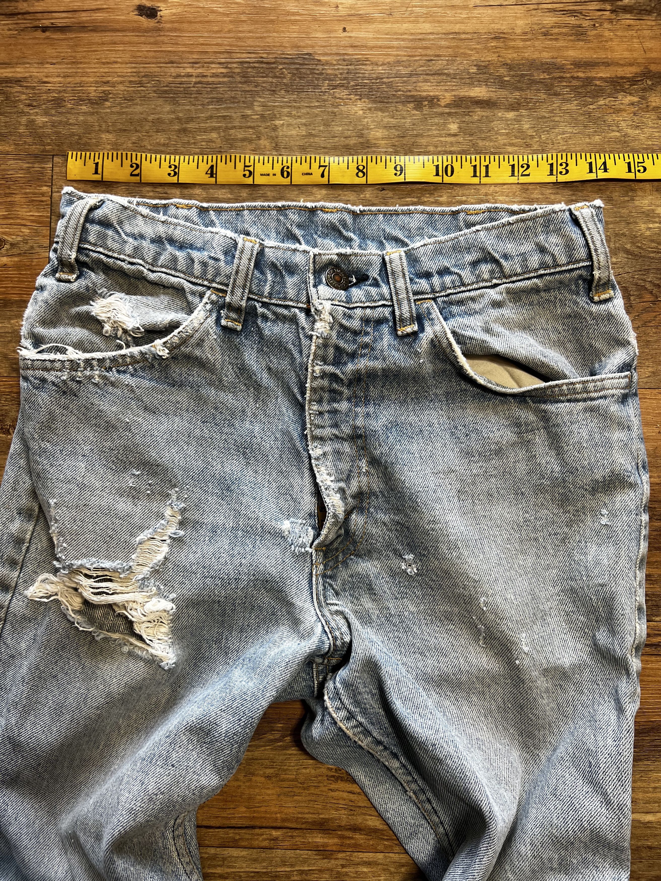 Levi's Vintage Clothing Vintage 70's Levi's Orange Tab Zipper Fly Bellbottom Flares Size US 28 / EU 44 - 5 Thumbnail