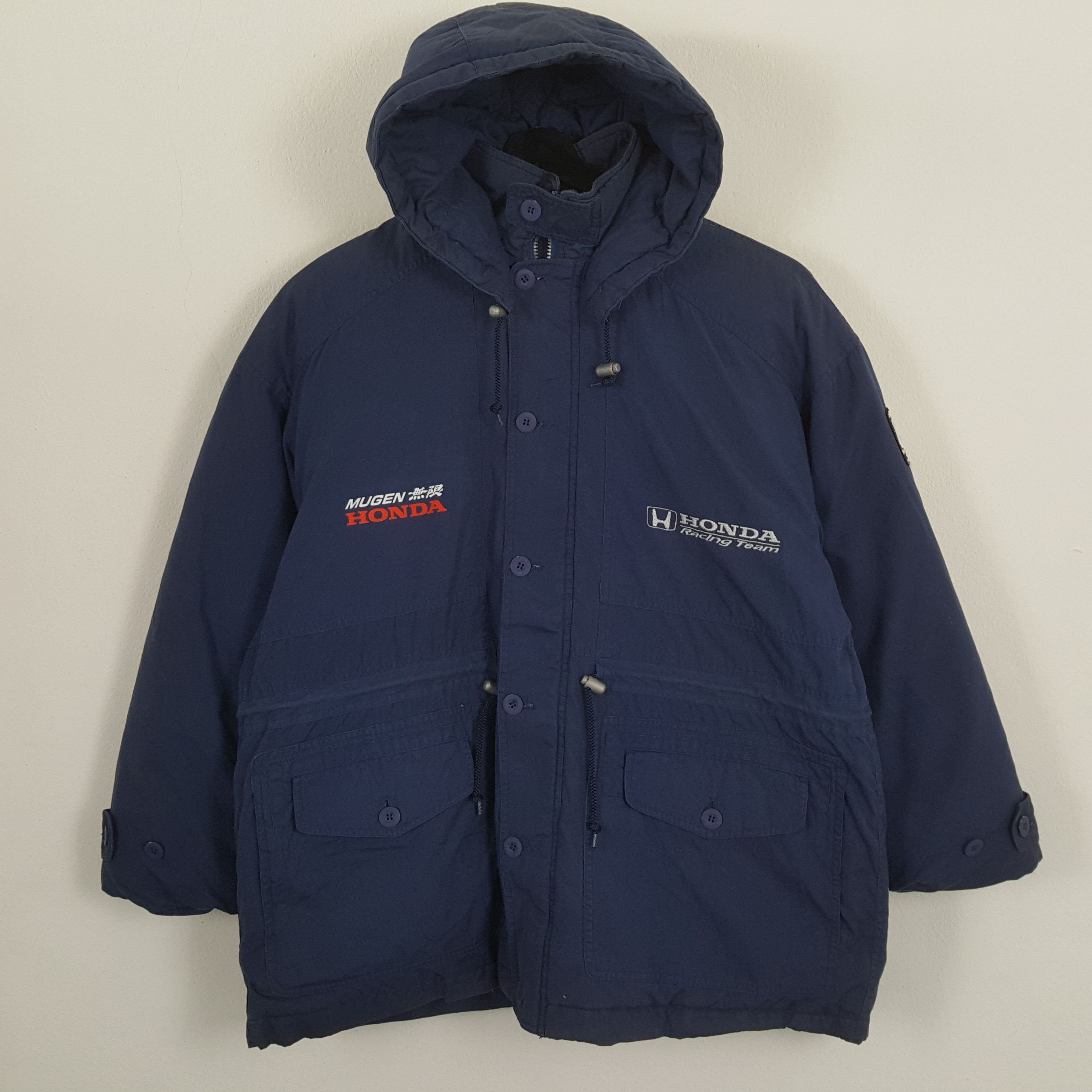 Honda × Vintage MUGEN HONDA FORMULA 1 Racing Team Motorsports Custom Jacket Size US XL / EU 56 / 4 - 3 Thumbnail