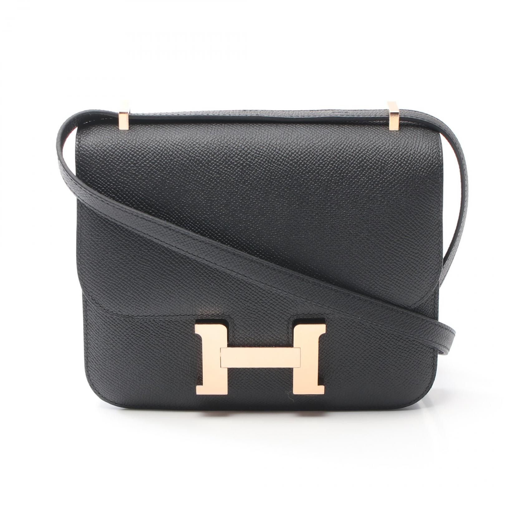 Hermes Hermes Hermes Constance3 Mini Epsom Shoulder Bag Leather Shoulder Bag Stamp W (2024) Size ONE SIZE - 1 Thumbnail
