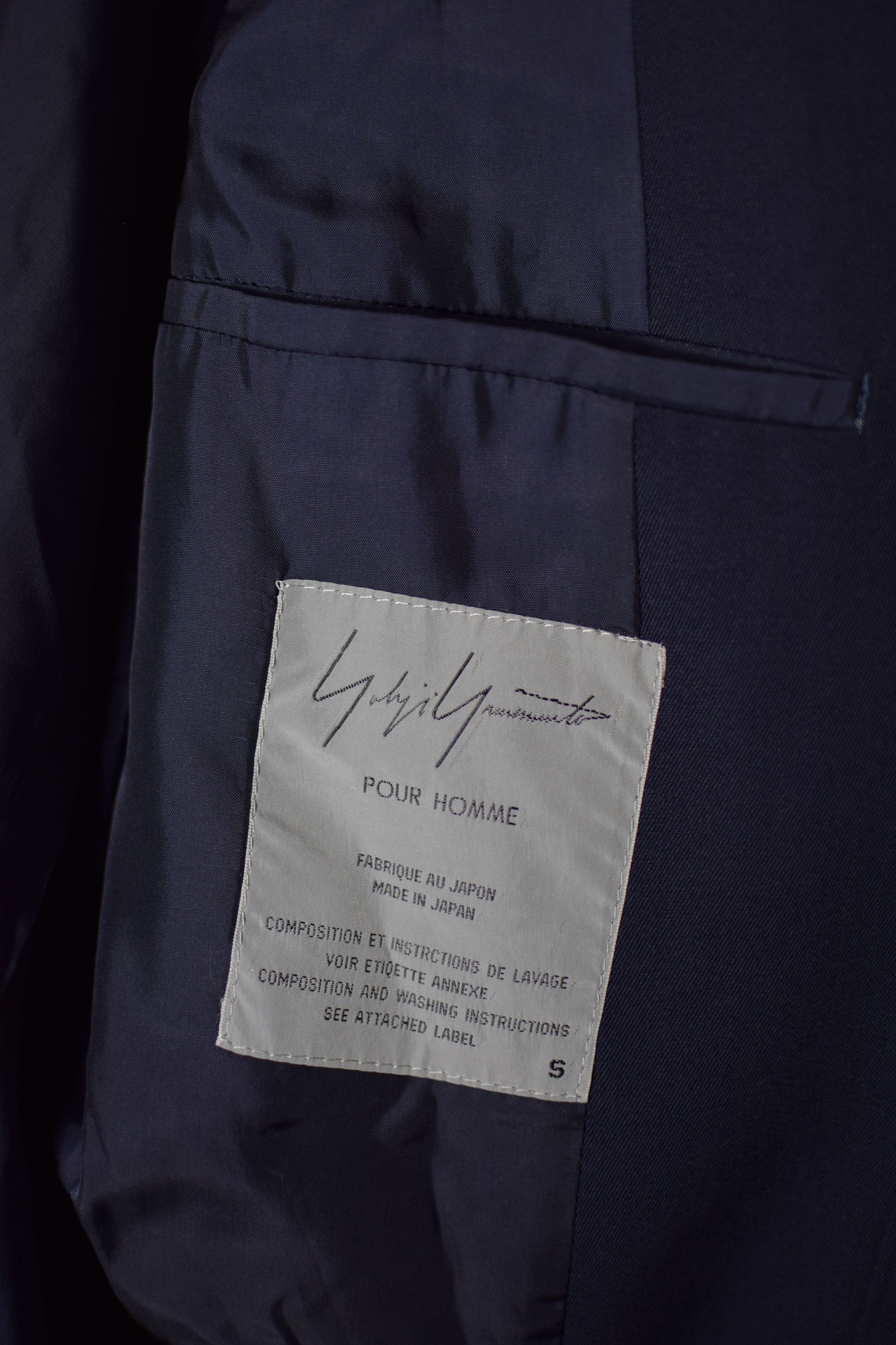 Yohji Yamamoto YYPH AW91 6.1 The Men Coat Size US L / EU 52-54 / 3 - 8 Thumbnail