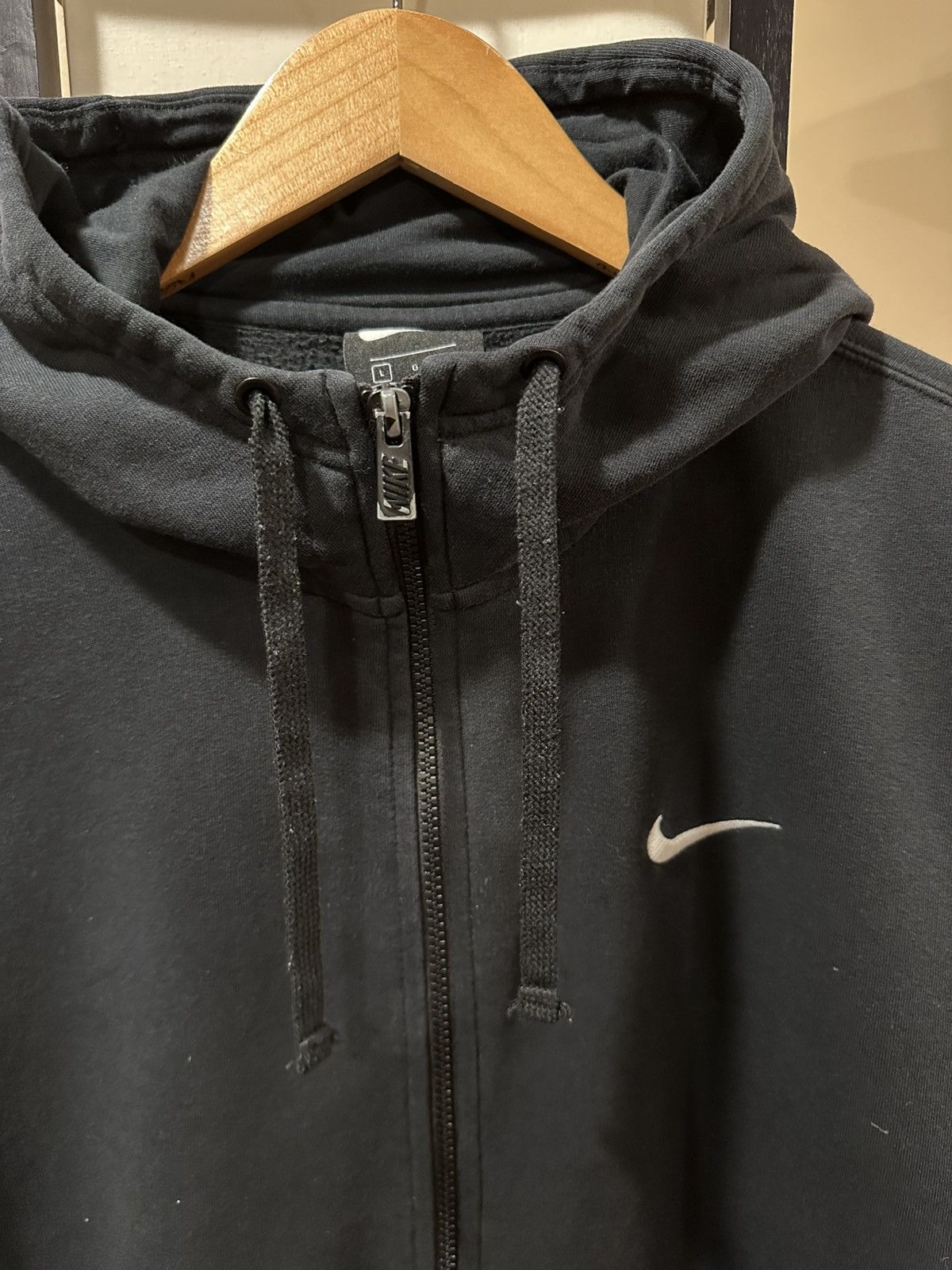 1017 ALYX 9SM Alyx 1017 9SM x Nike Tech Fleece Black Zip Up Hoodie Size US L / EU 52-54 / 3 - 3 Thumbnail
