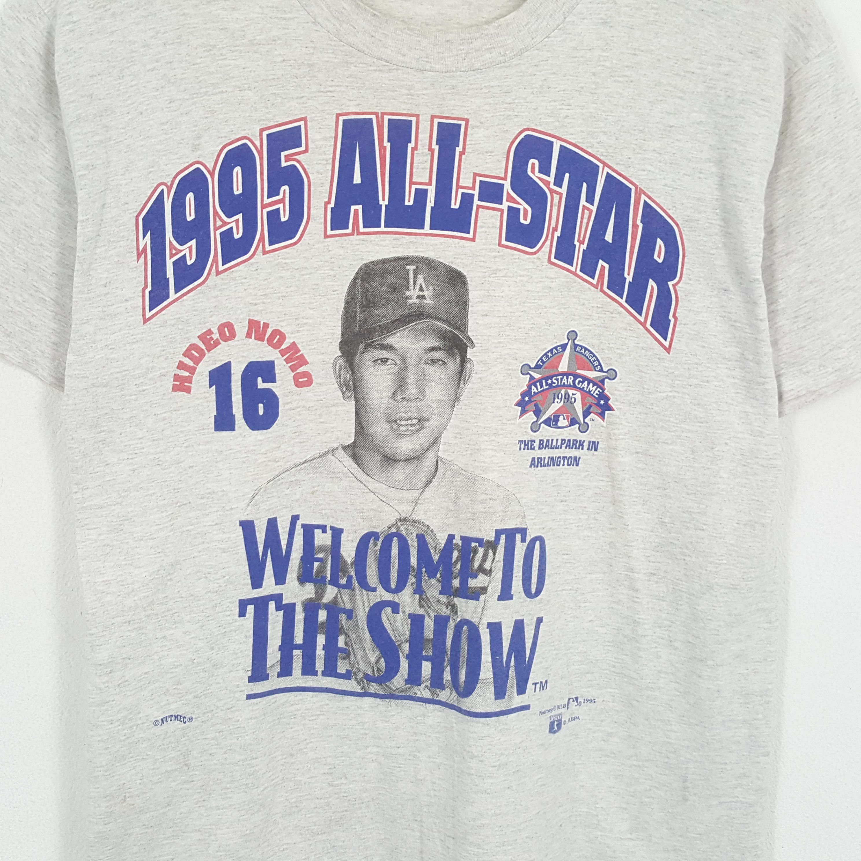 MLB × Nutmeg × Vintage Hideo Nomo ALL STAR GAME1995 MLB Vintage Tshirt Size US L / EU 52-54 / 3 - 2 Thumbnail
