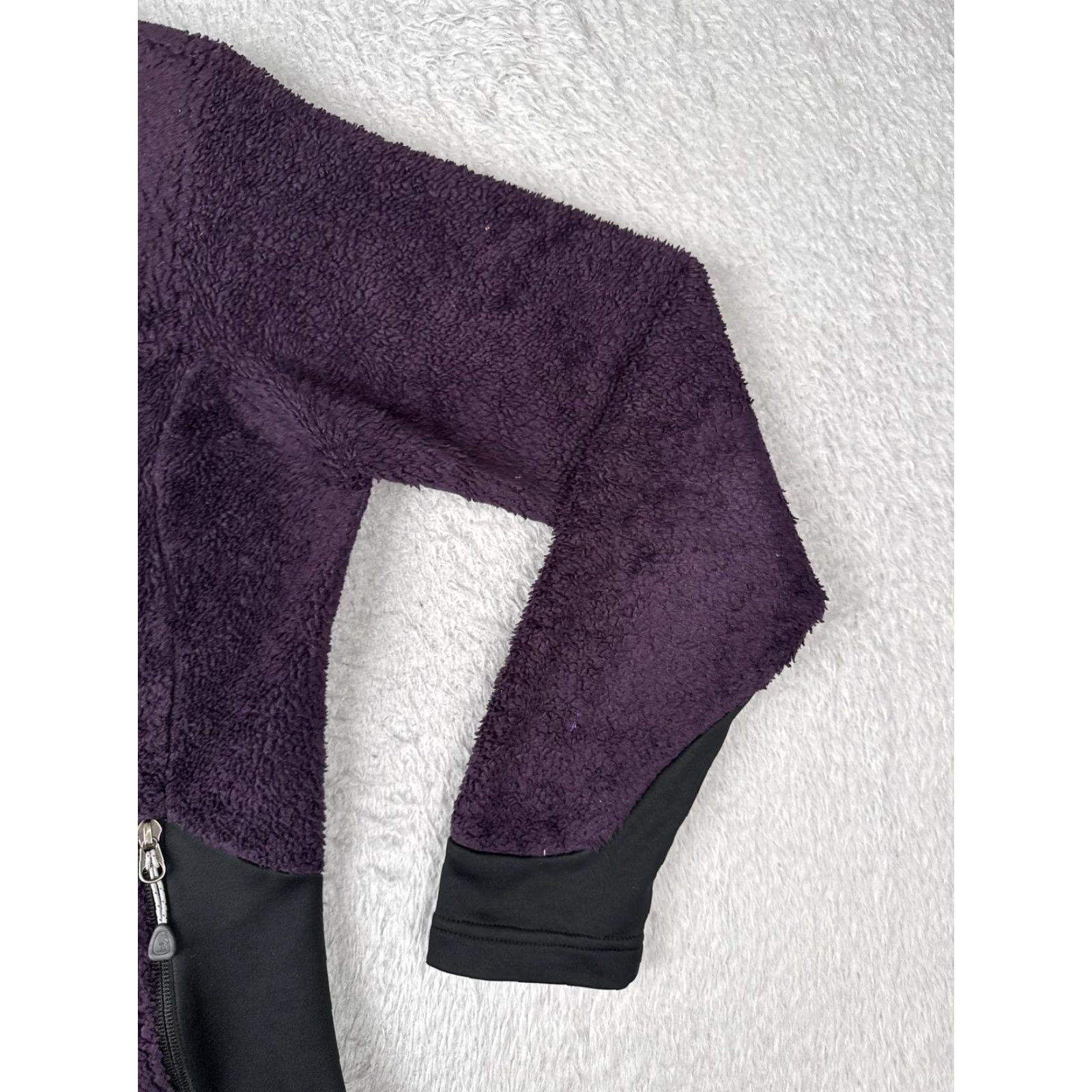 Mountain Hardwear Mountain Hardwear Jacket Womens Small Purple Fleece Full Zip Softshell READ Size S / US 4 / IT 40 - 6 Thumbnail