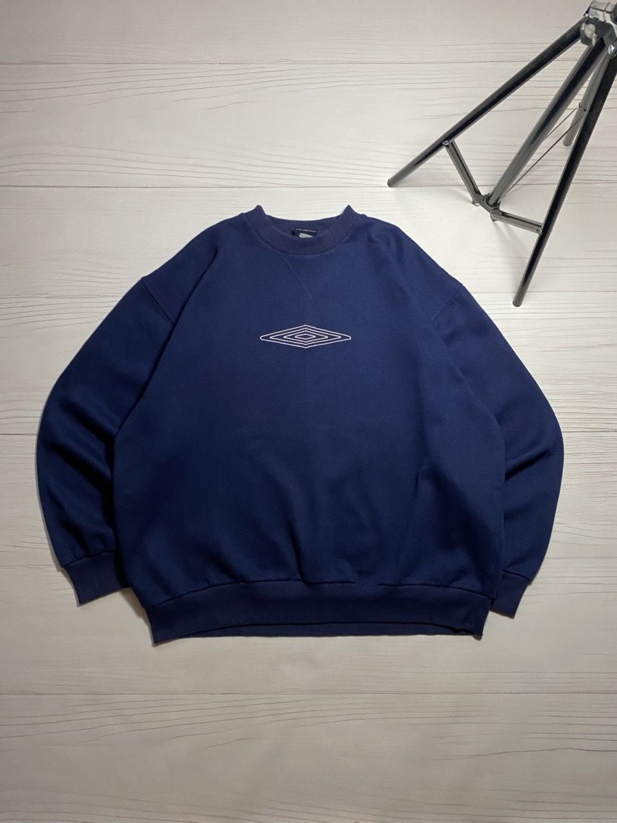 Umbro Vintage Umbro Big Embroidered Logo Y2k oversize sweatshirt Size US XXL / EU 58 / 5 - 1 Thumbnail