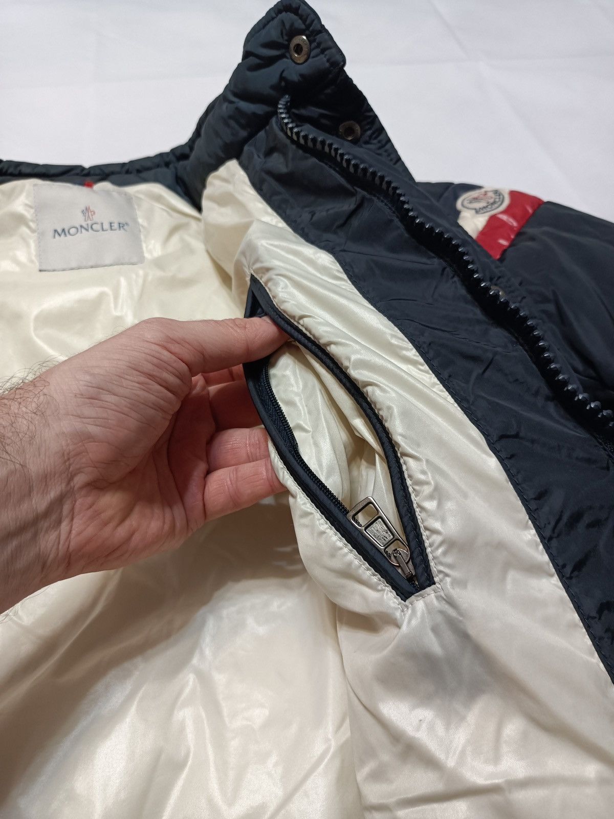 Moncler Moncler Chamonix 3 (M)puffer Chief Keef Striped Jacket Size US M / EU 48-50 / 2 - 6 Thumbnail