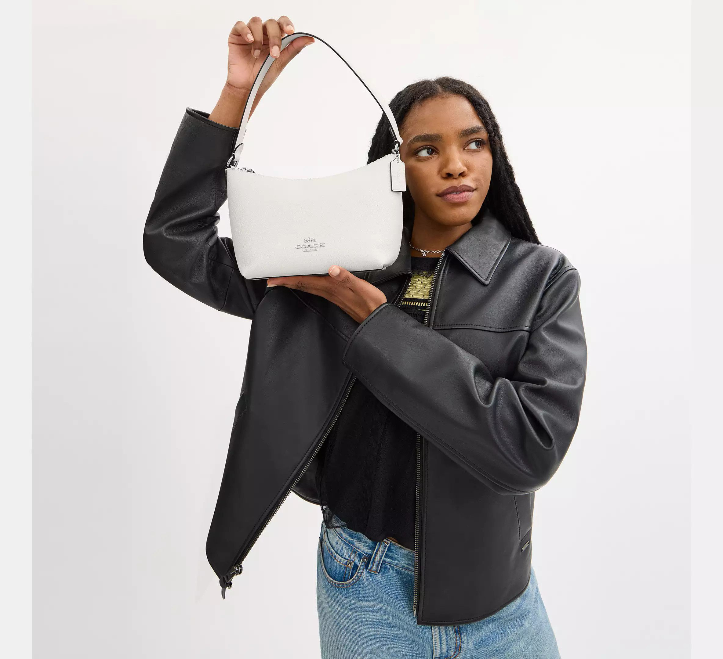 Coach Zip Top Shoulder Bag CW390 Size ONE SIZE - 2 Thumbnail