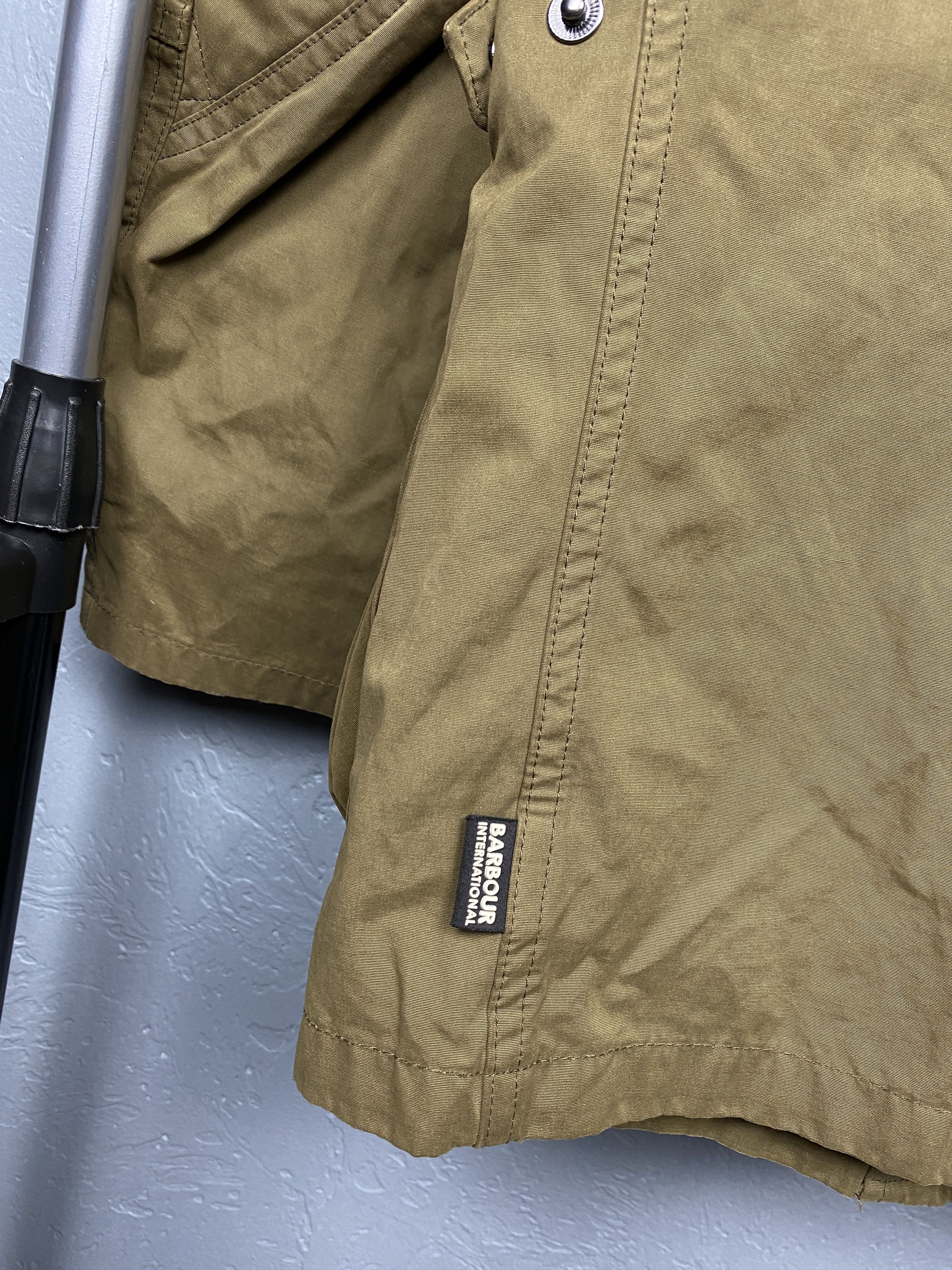 Barbour Barbour International Lockseam Vintage Mens Jacket Size US S / EU 44-46 / 1 - 11 Thumbnail