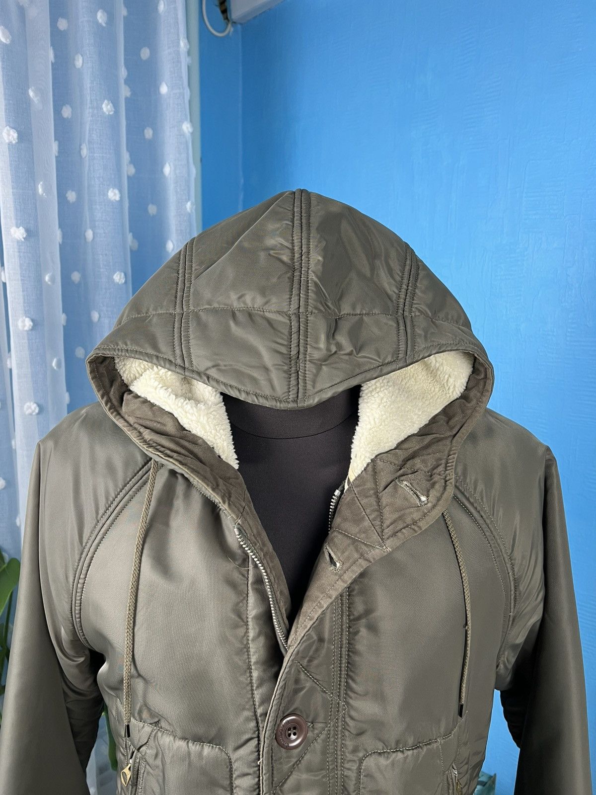 Stone Island Stone Island denim vintage military jacket parka winter Size US L / EU 52-54 / 3 - 2 Thumbnail