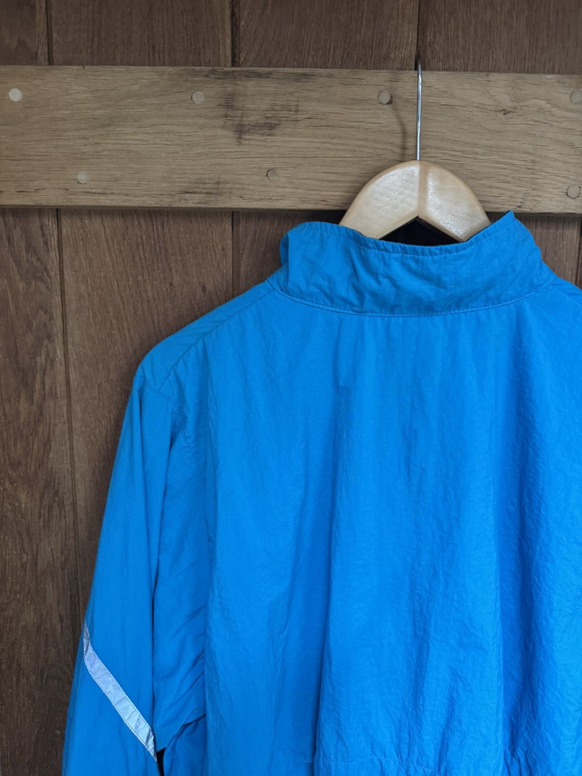 Nike Vintage 90s Nike Reflective Windbreaker Jacket – Blue –Large Size US L / EU 52-54 / 3 - 13 Thumbnail