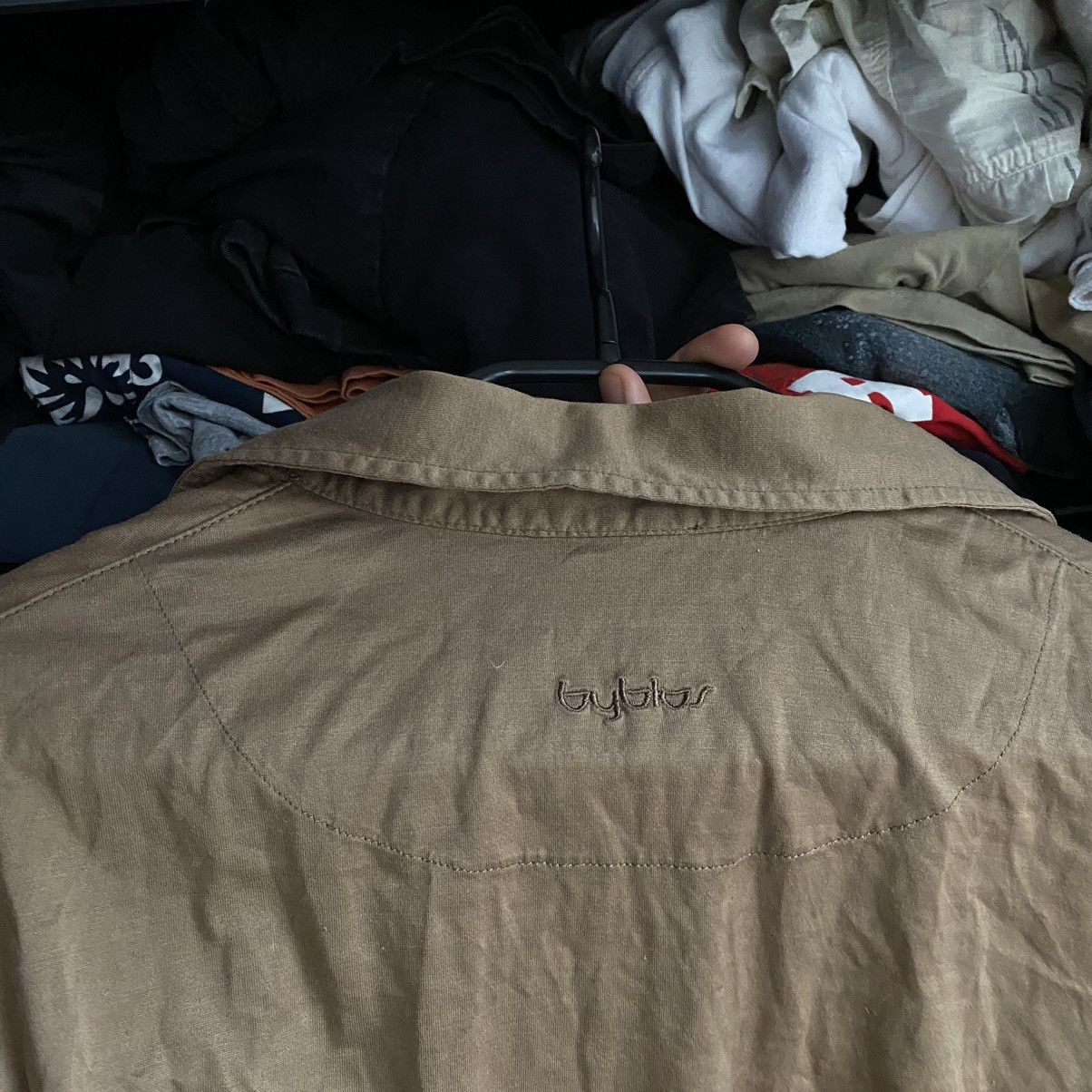 Byblos BYBLOS ITALY DESIGNER LUXURY BROWN POLO T SHIRT Size US L / EU 52-54 / 3 - 3 Thumbnail