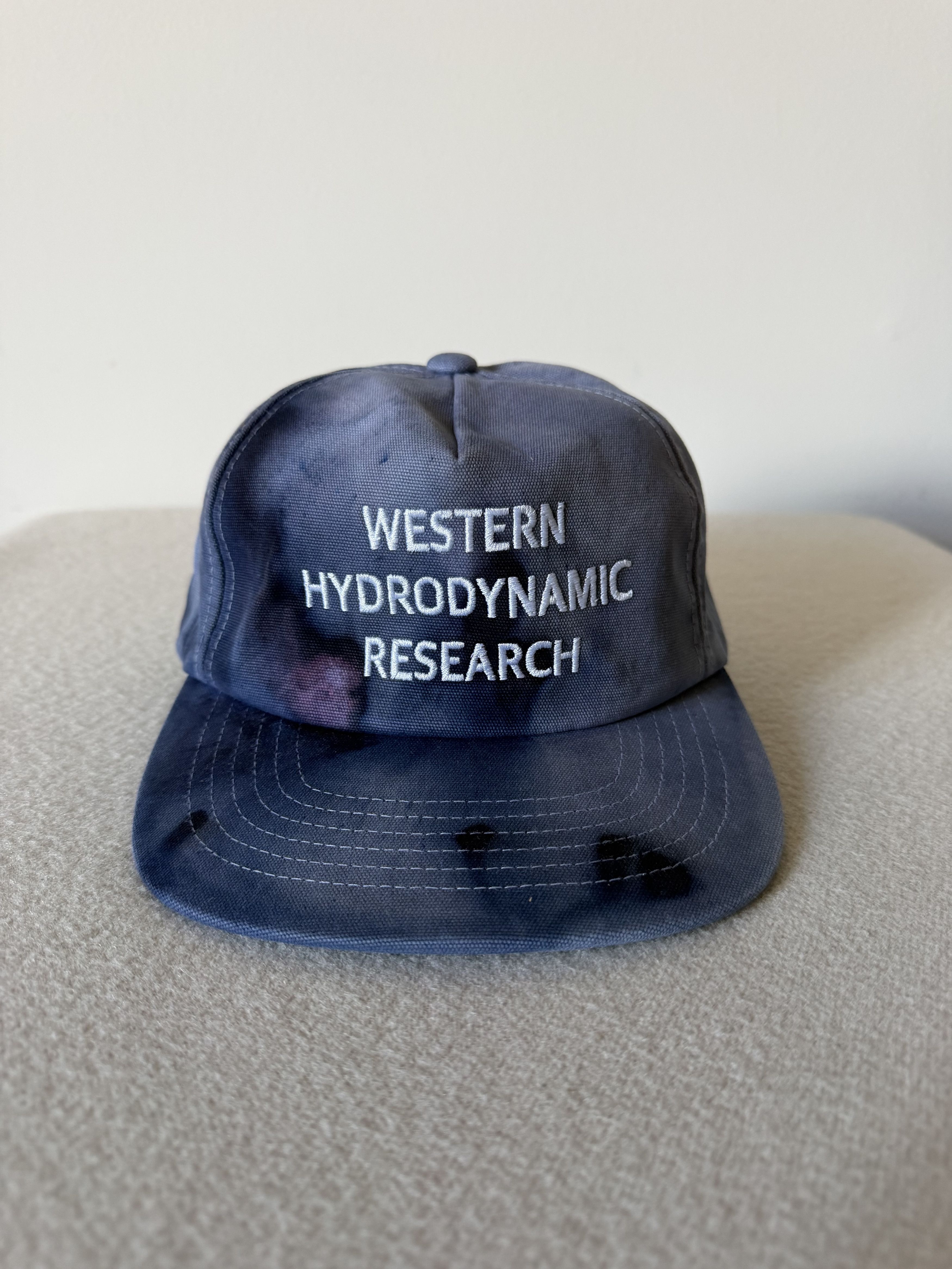 Western Hydrodynamic Research Western Hydrodynamic Research Ice Dye Canvas Promo Hat Size ONE SIZE - 1 Thumbnail