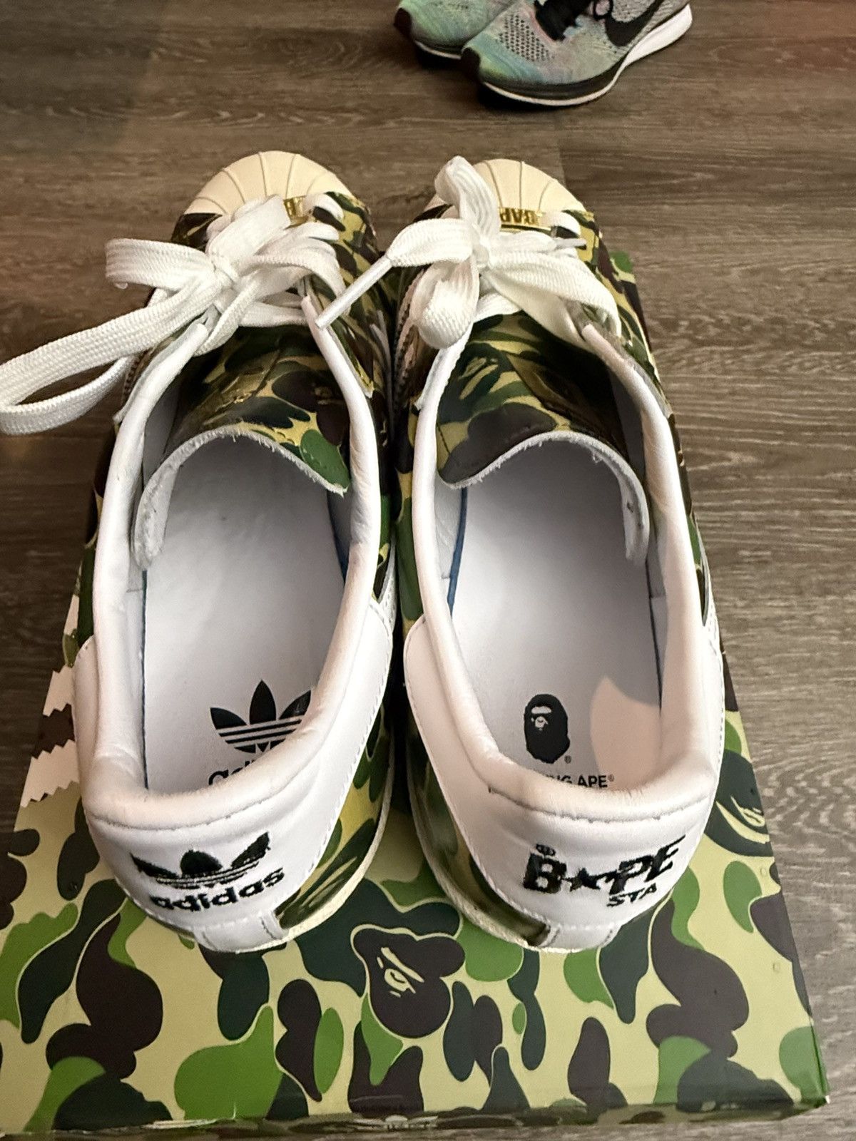 Adidas Adidas X bape superstar Size US 10.5 / EU 43-44 - 11 Thumbnail