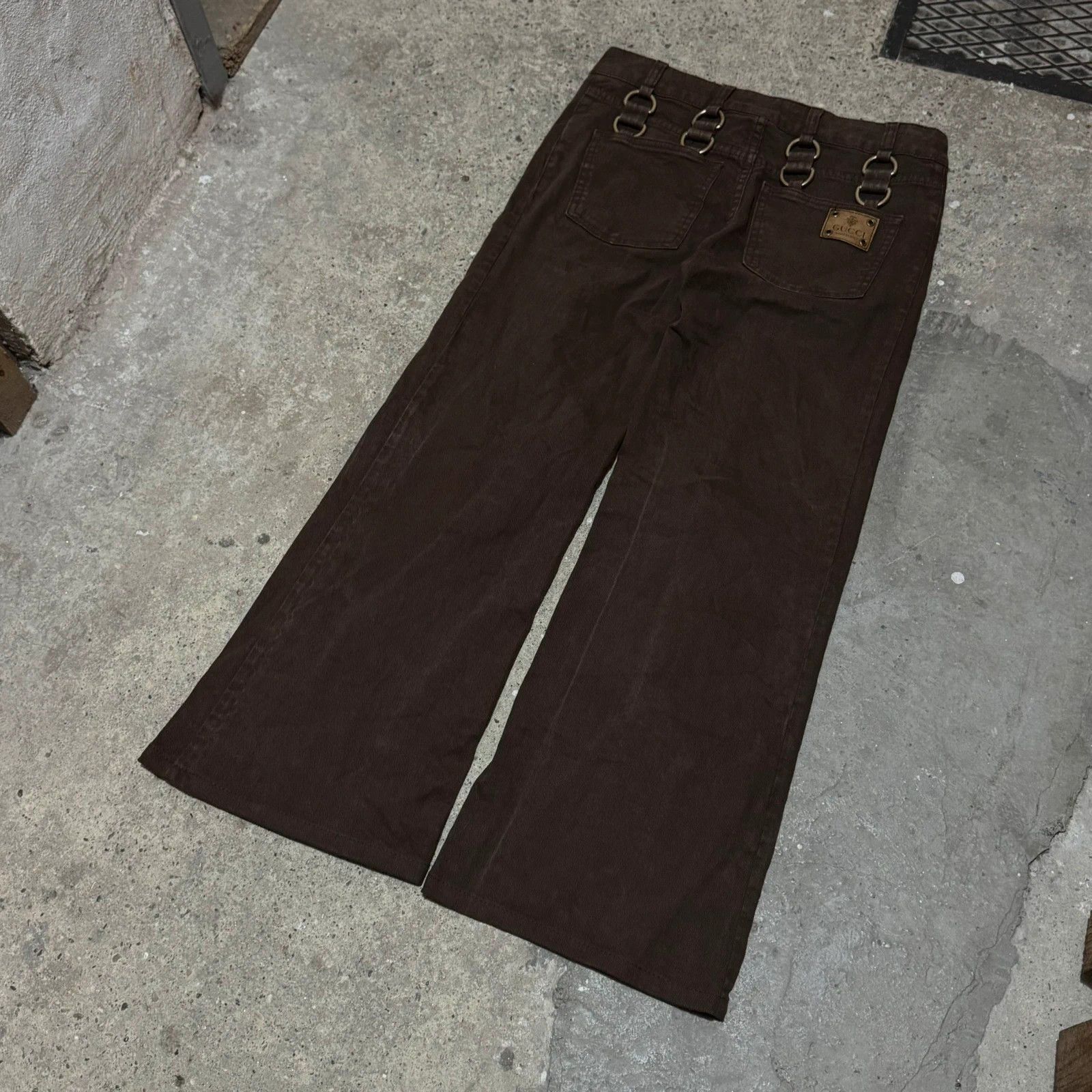 Gucci 2008 Gucci bootcut metal details pants Size 26" / US 2 / IT 38 - 6 Thumbnail
