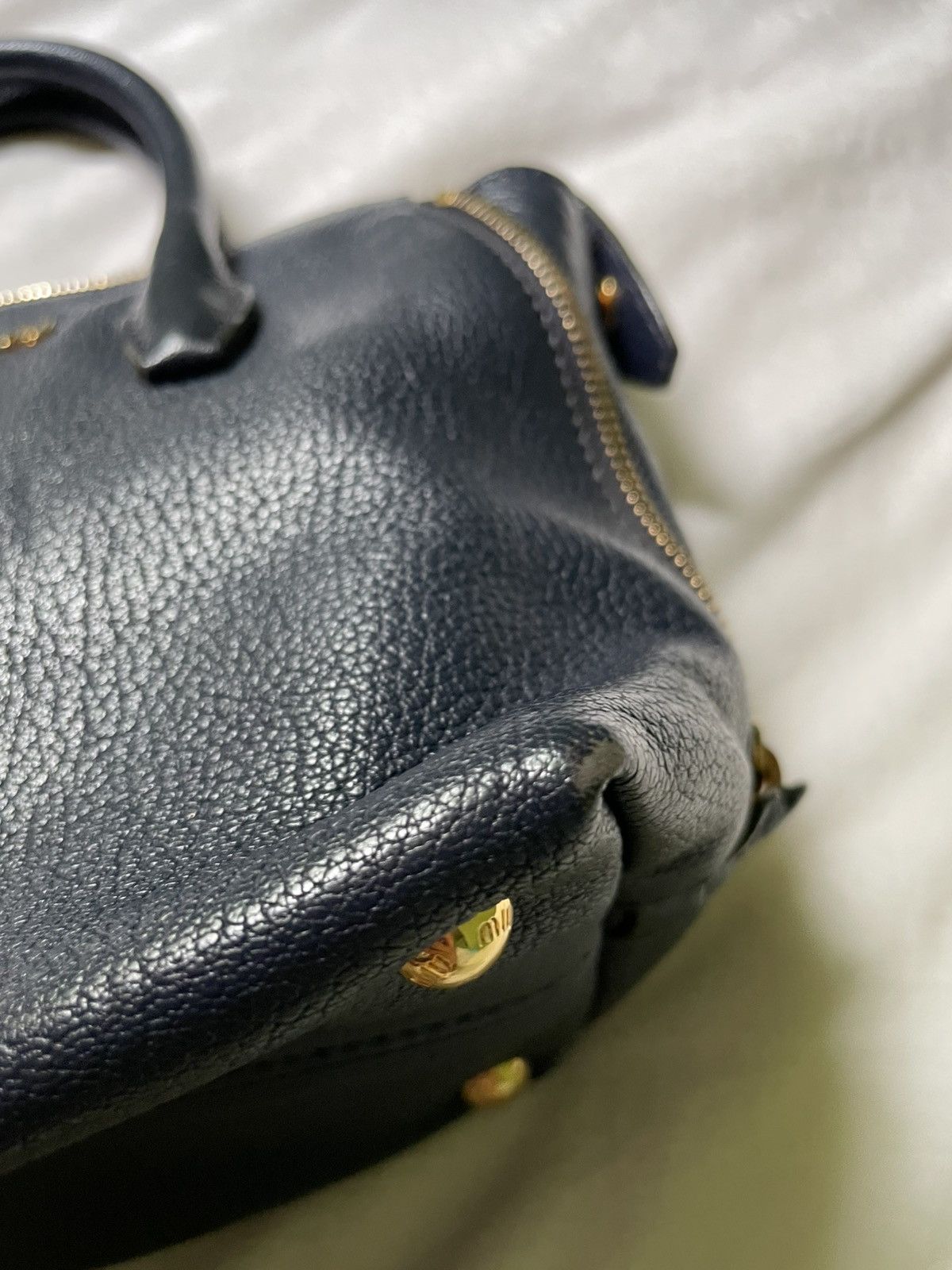 Miu Miu Miu Miu Navy Crossbody Bag Size ONE SIZE - 10 Thumbnail