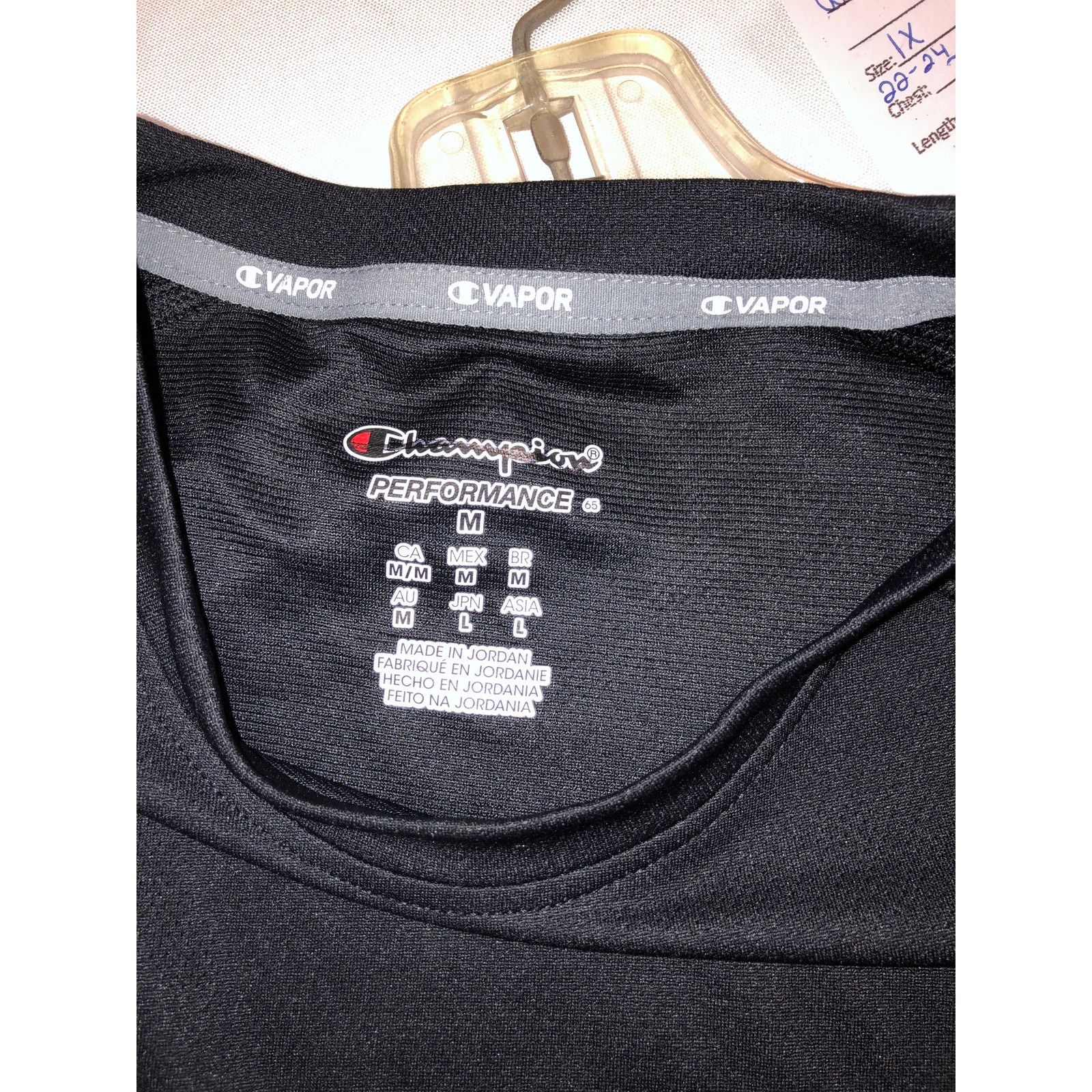 Champion Men's Champion Performance Black Sleeveless Shirt M Size US M / EU 48-50 / 2 - 5 Thumbnail