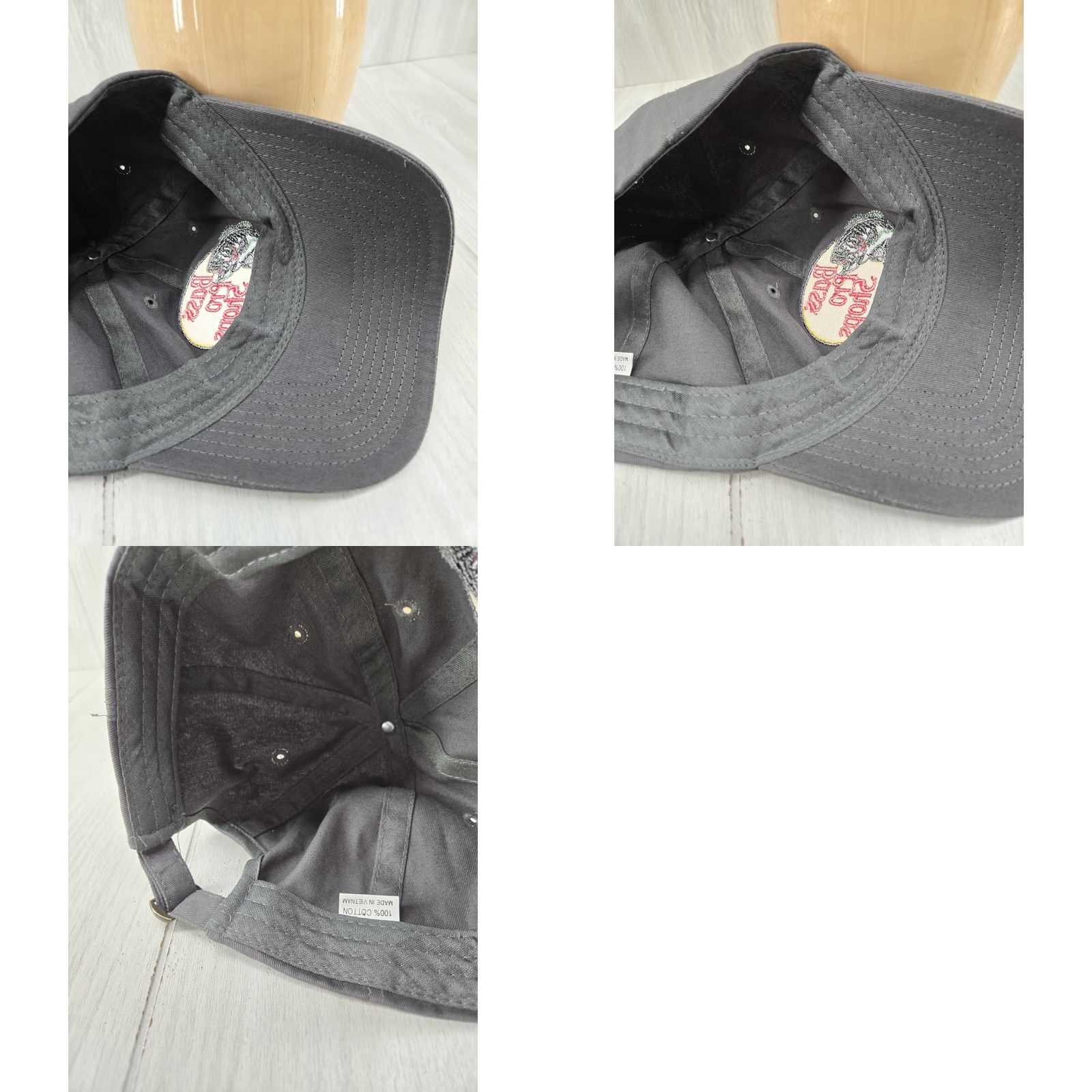 Bass Pro Shops VINTAGE Bass Pro Shops Club Hat Gray Baseball Cap Embroidered Adjustable Advertising Men Baseball Cap Size ONE SIZE - 9 Thumbnail