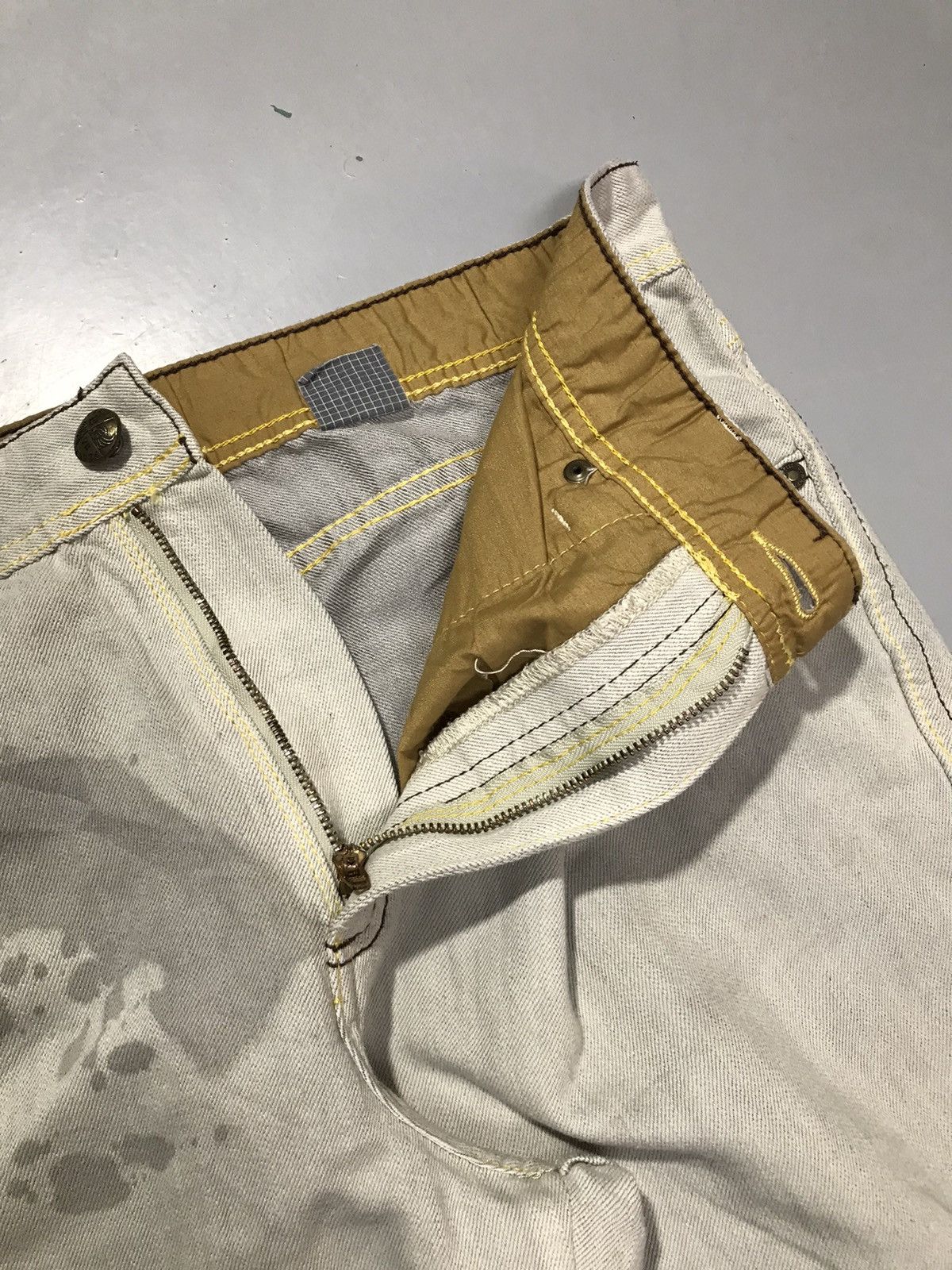 Pelle Pelle Vintage pelle pelle embroidered denim Size US 34 / EU 50 - 5 Thumbnail