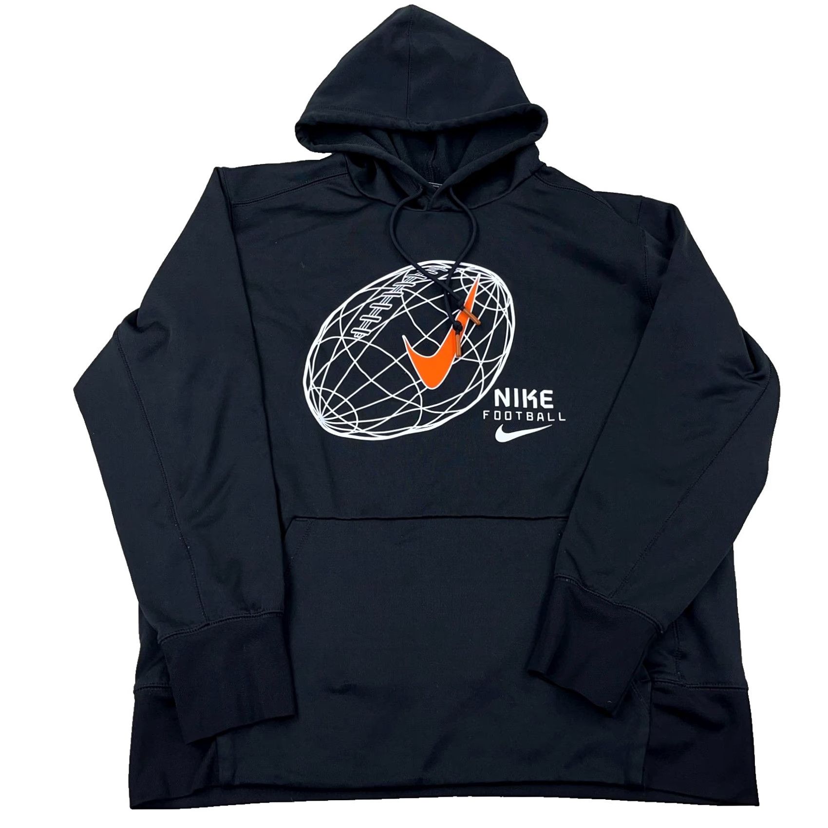 Nike Nike Dri-Fit Hoodie Men L Black Football Sweatshirt Performance Training Size US L / EU 52-54 / 3 - 2 Thumbnail
