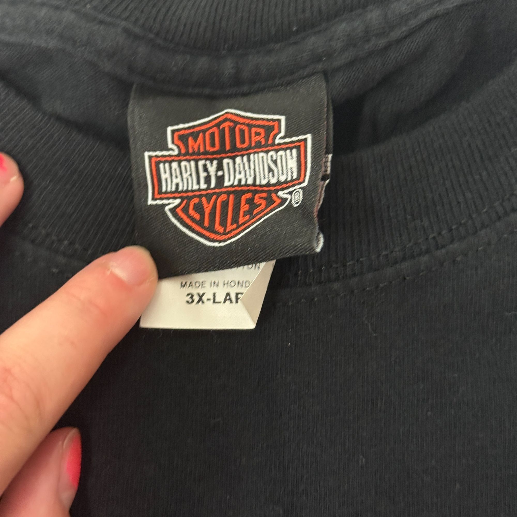 Harley Davidson STURGIS SCENIC WILDLIFE Waterfall Mountains Biker Shirt 3X Size US XXL / EU 58 / 5 - 8 Thumbnail