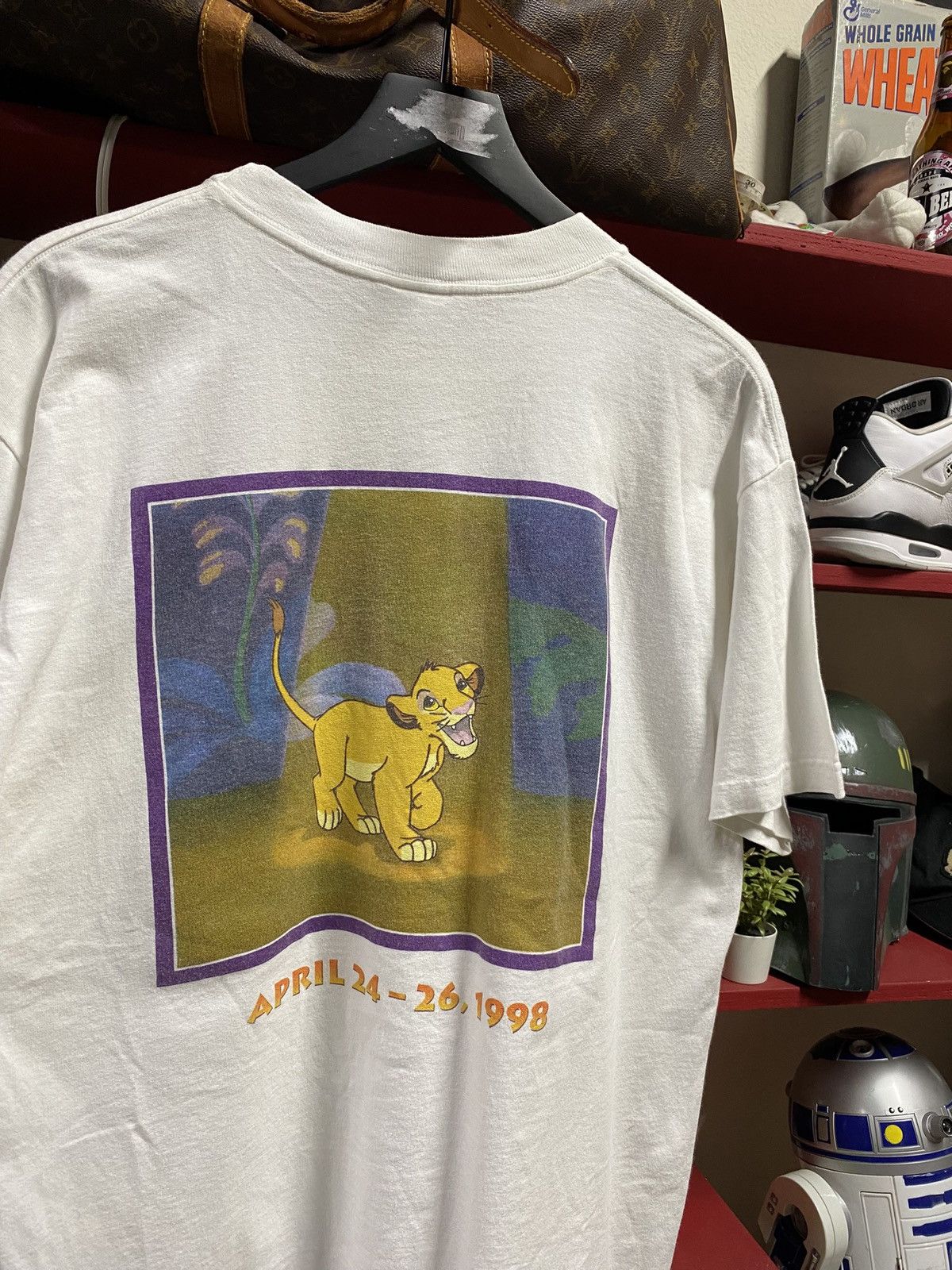 Vintage 90’s Vintage Lion King Disney Movie Tee Shirt Large Size US L / EU 52-54 / 3 - 1 Thumbnail