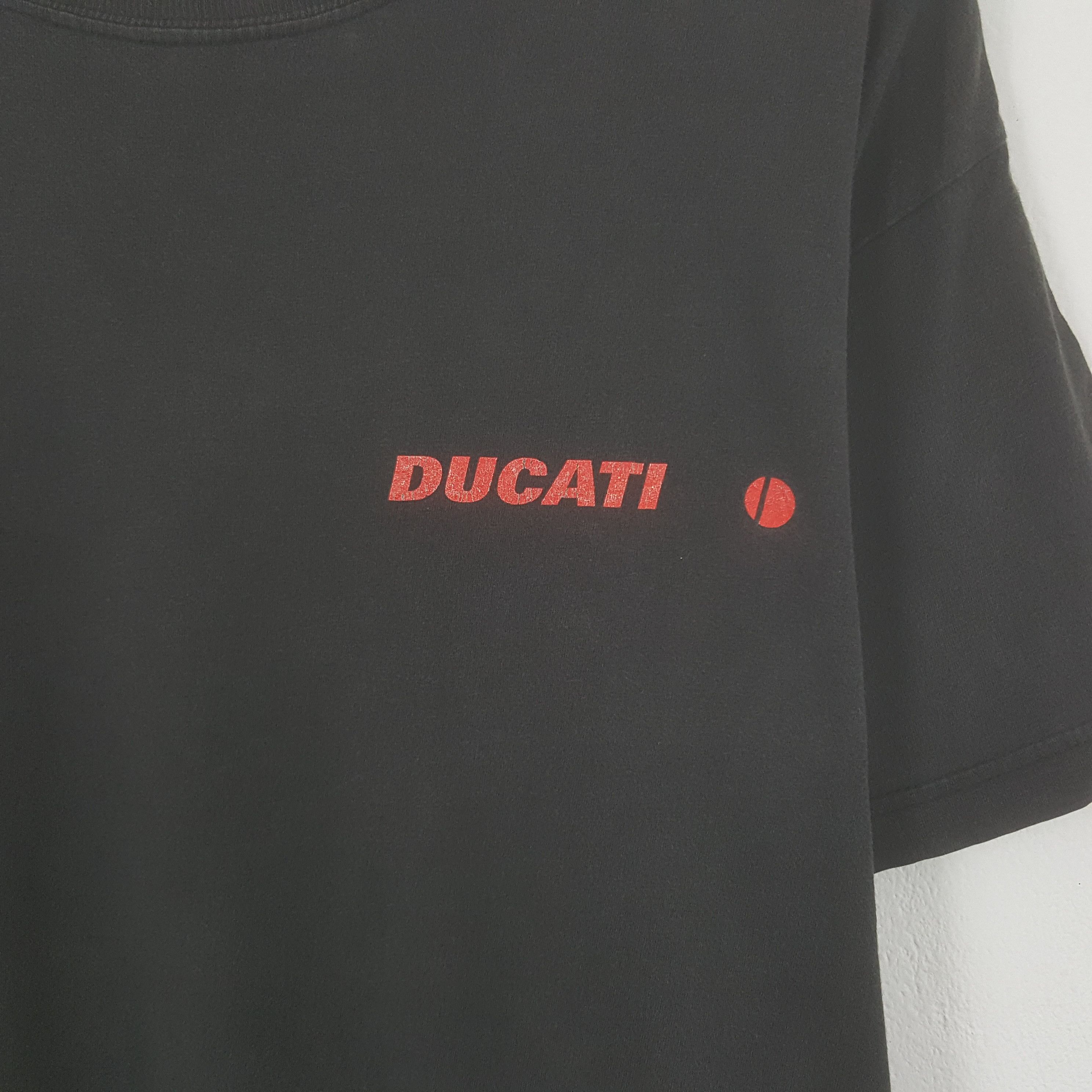 Vintage Ducati Racing Motorcycle Design Tshirt