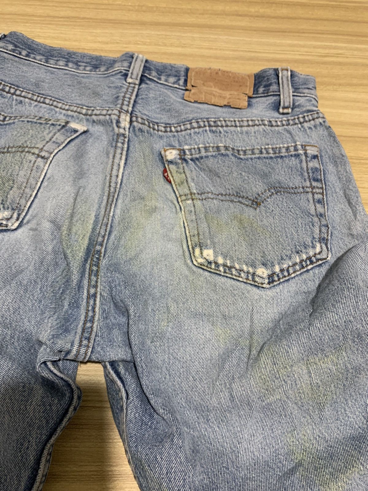 Levi's × Vintage Vintage Levis 501 usa distressed jeans Size US 31 - 9 Thumbnail