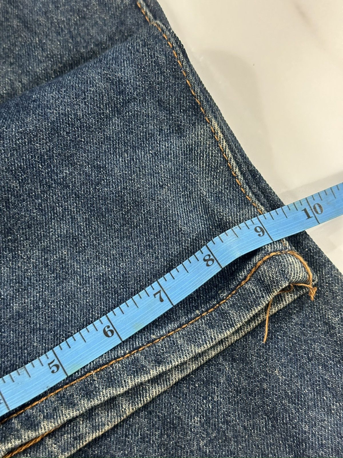 Japanese Brand Evisu Jeans With Embroidered Dragon Vs Tiger Theme Size US 33 - 20 Thumbnail