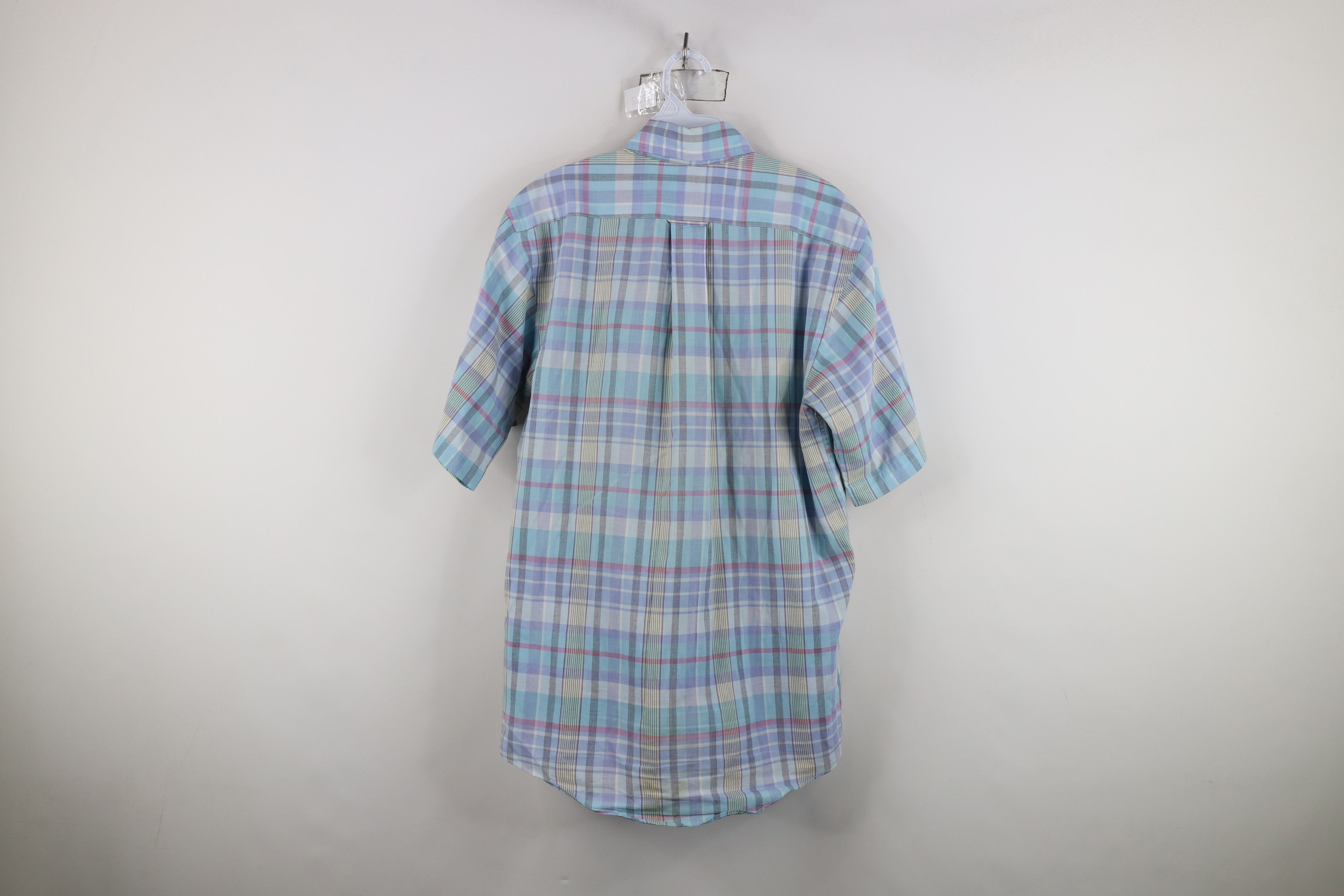 Vintage Vintage 90s Streetwear Plaid Collared Button Down Shirt Size US M / EU 48-50 / 2 - 10 Thumbnail