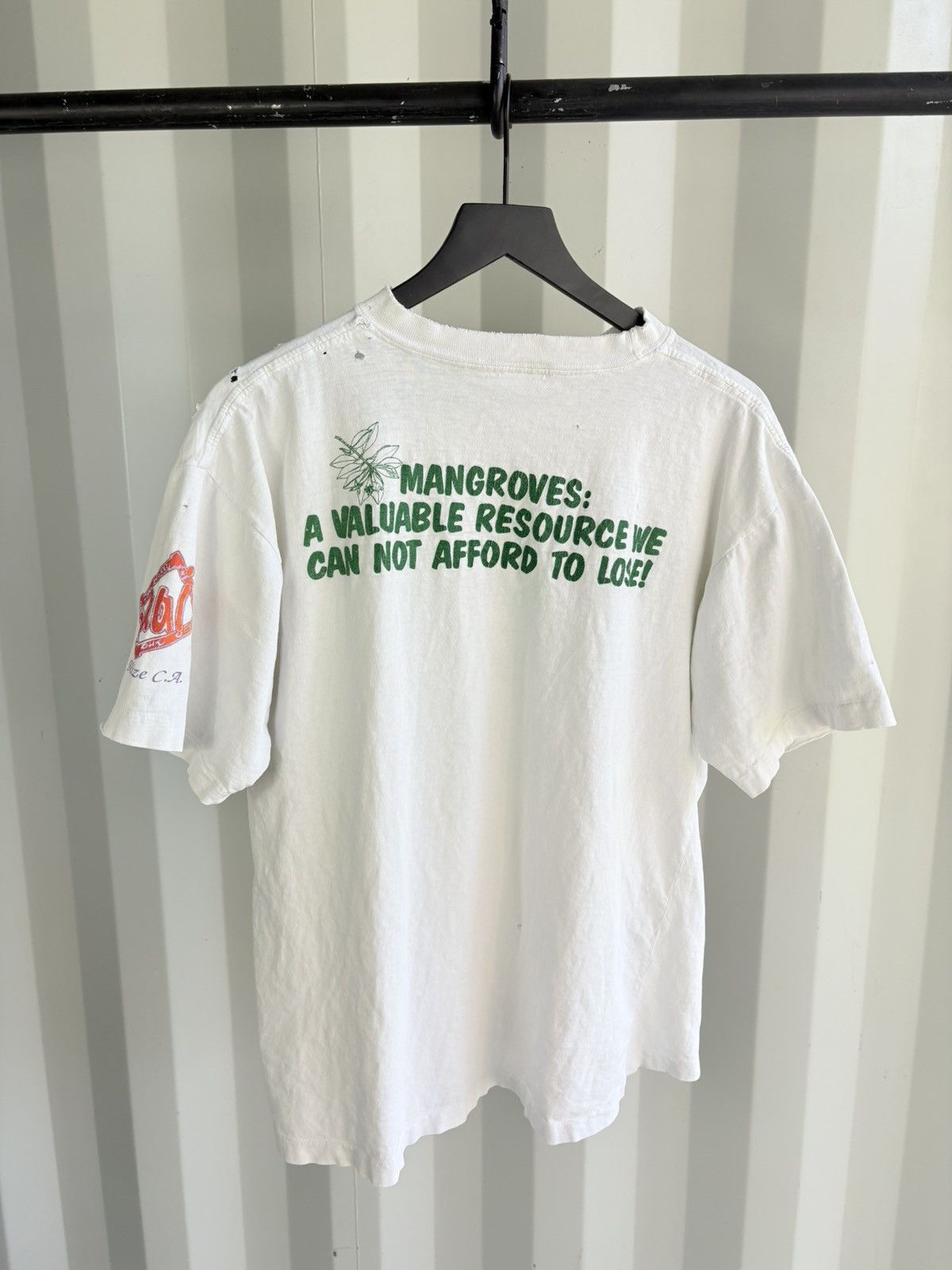 Vintage Thrashed Belize Mangroves Distressed Sun Faded ERD GRUNGE Size US L / EU 52-54 / 3 - 1 Thumbnail